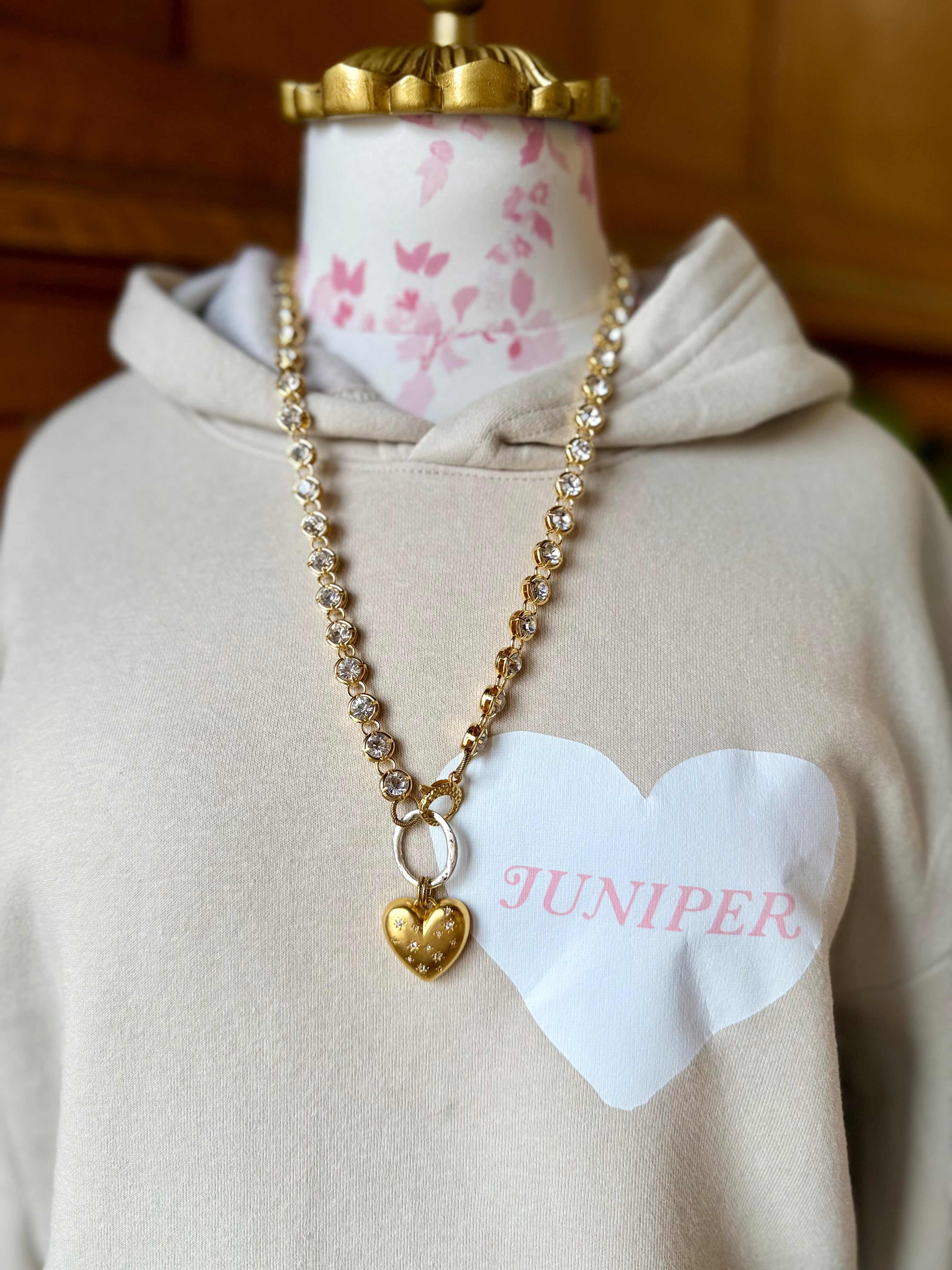 Crystal Heart Necklace