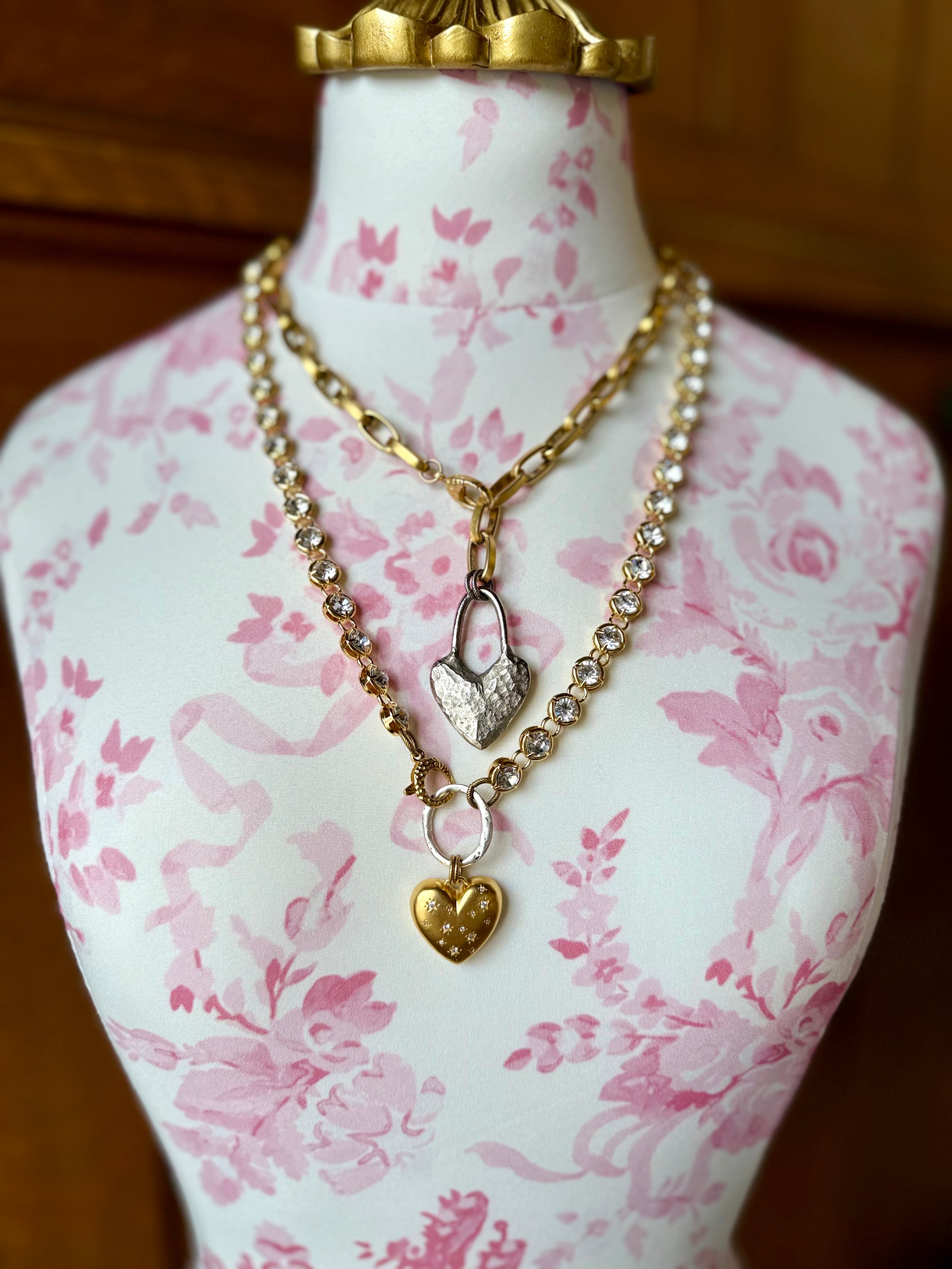 Crystal Heart Necklace