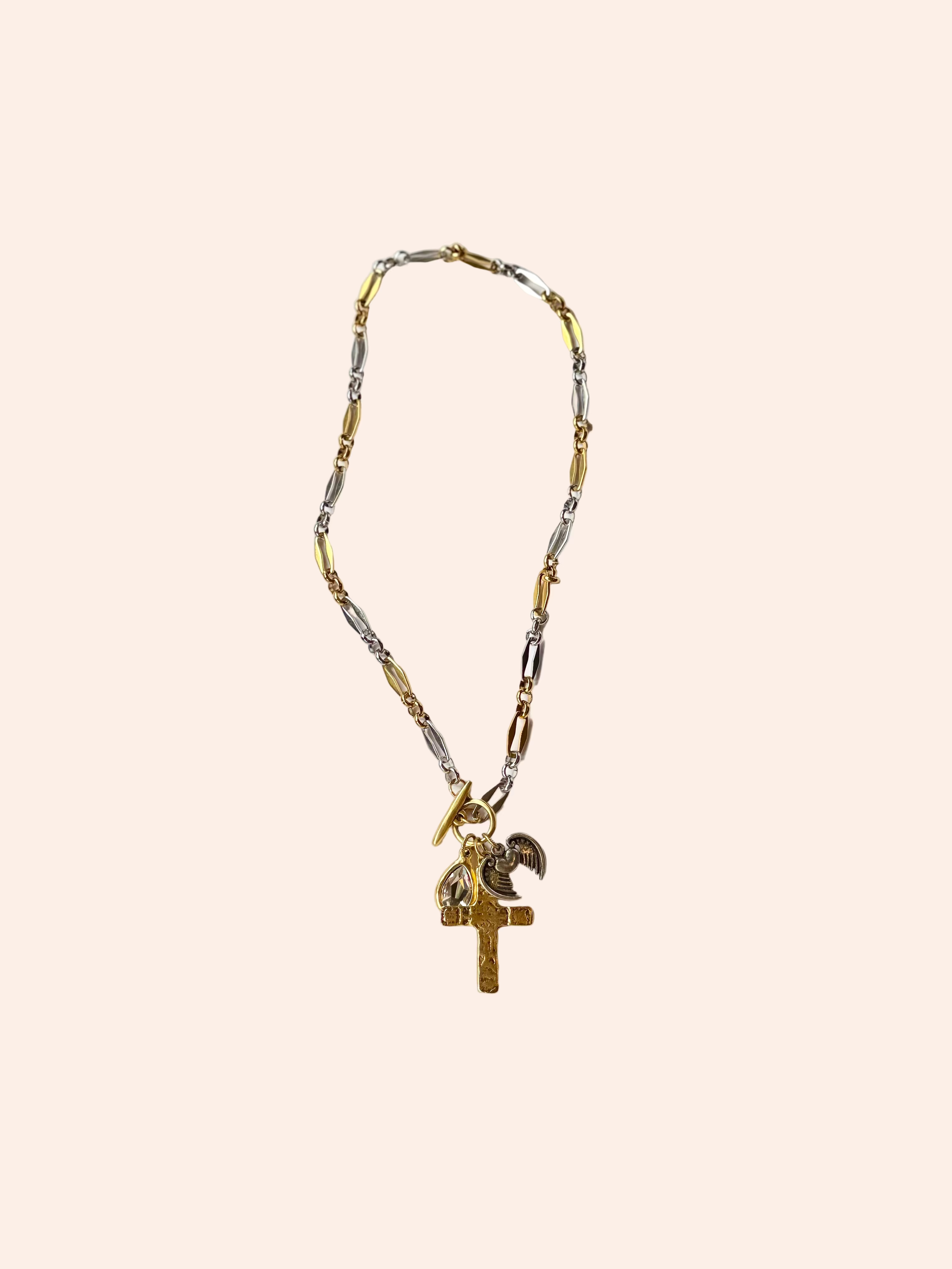 Guardian Cross Necklace