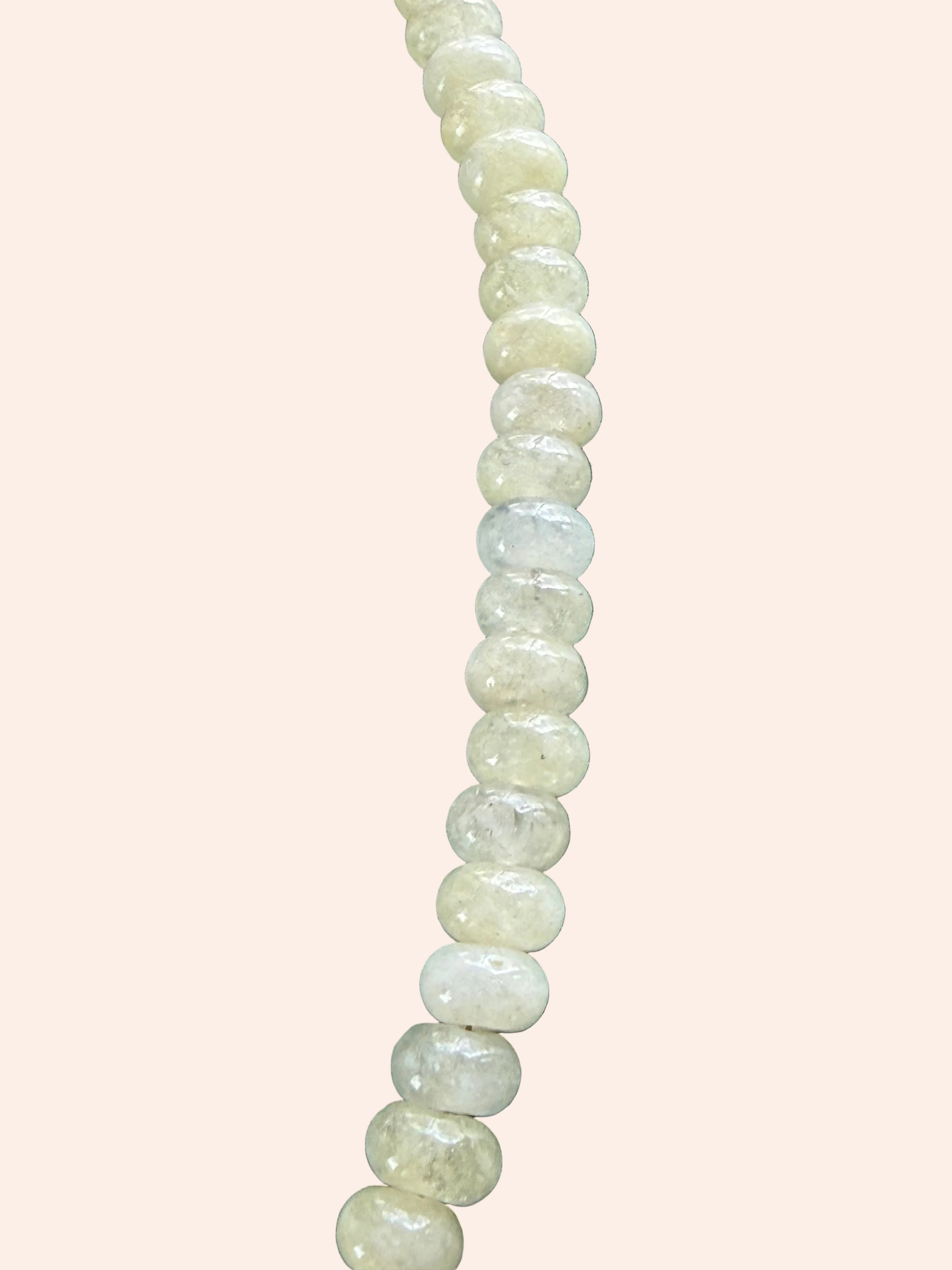 Keepsake Strand Necklace by From Juniper With Love; pale green, translucent beads