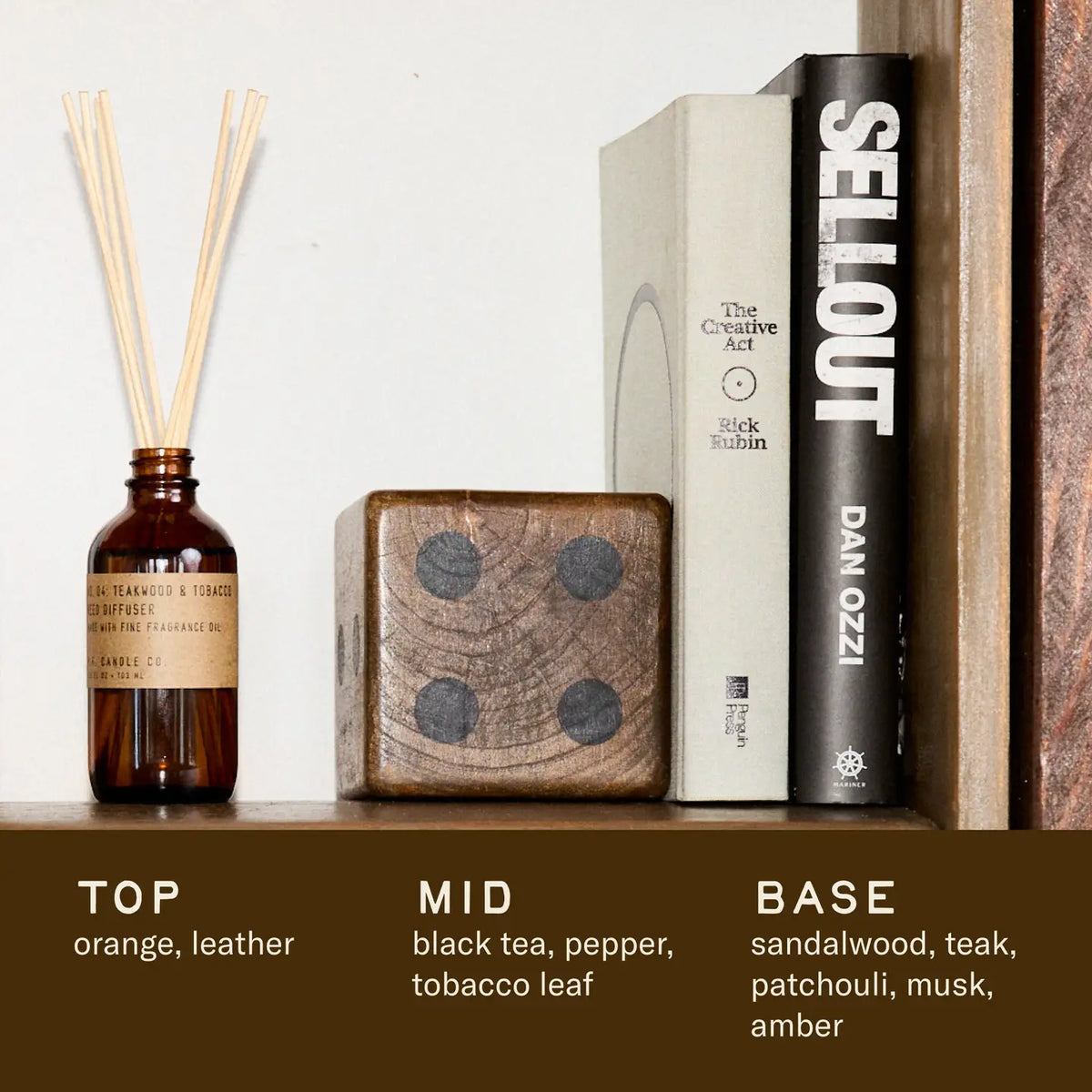 Teakwood & Tobacco Reed Diffuser