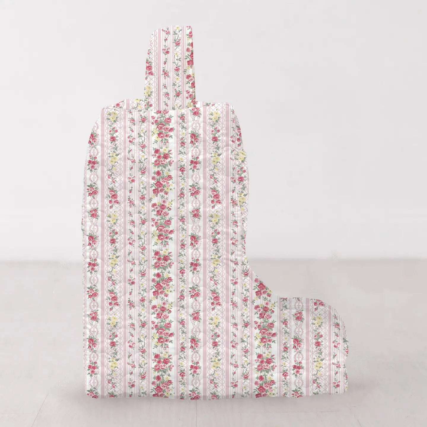 Wilshire Stripe Pink Quilted Boot Bag