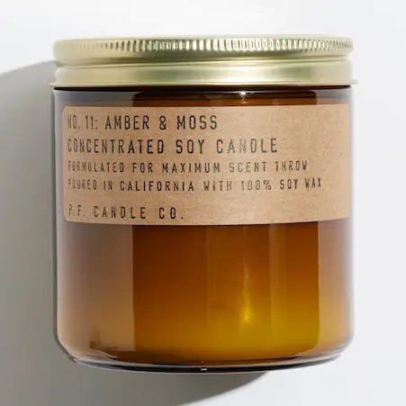 Amber & Moss Candle / 12.5oz - From Juniper With Love