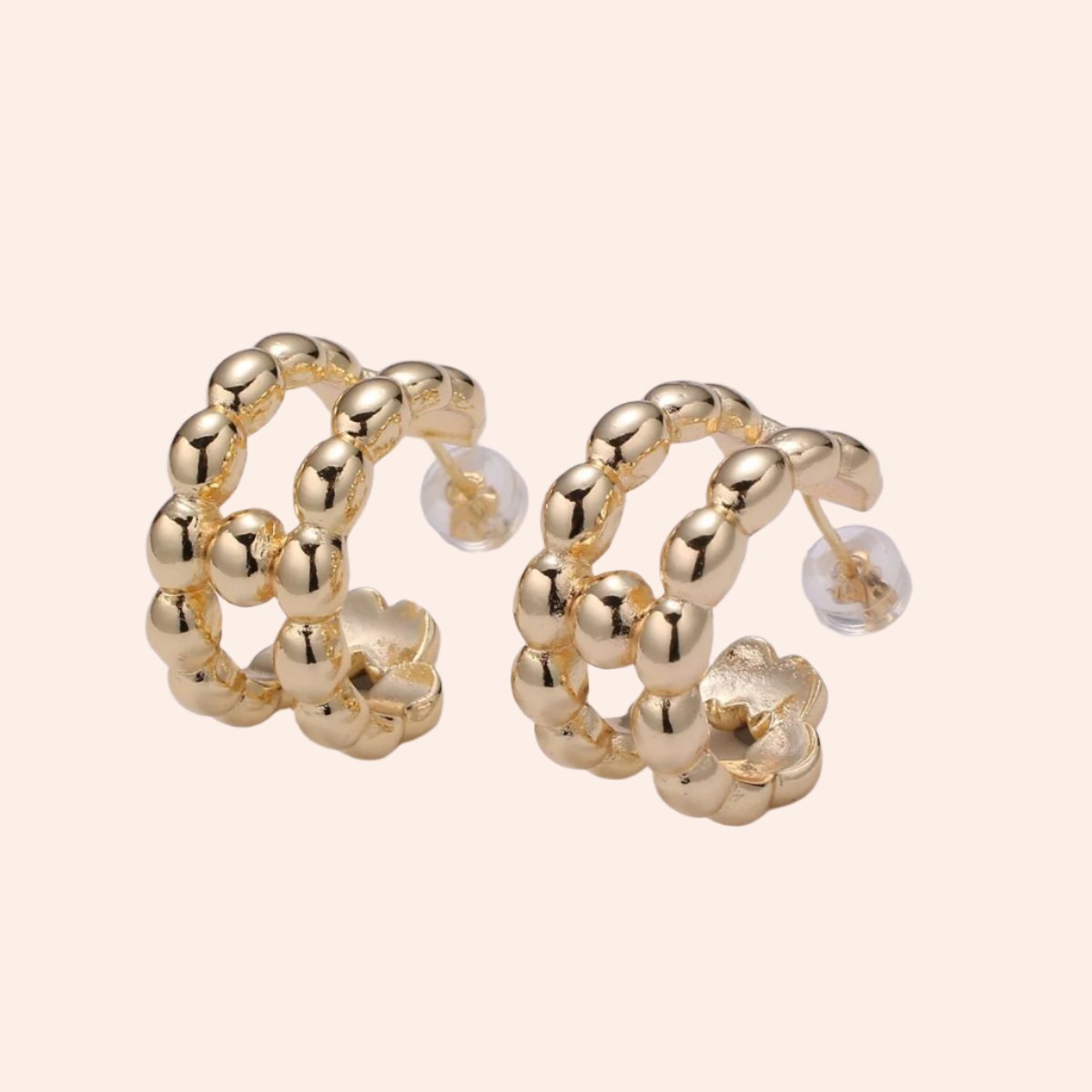 Bubble Hoop Earrings - From Juniper With Love