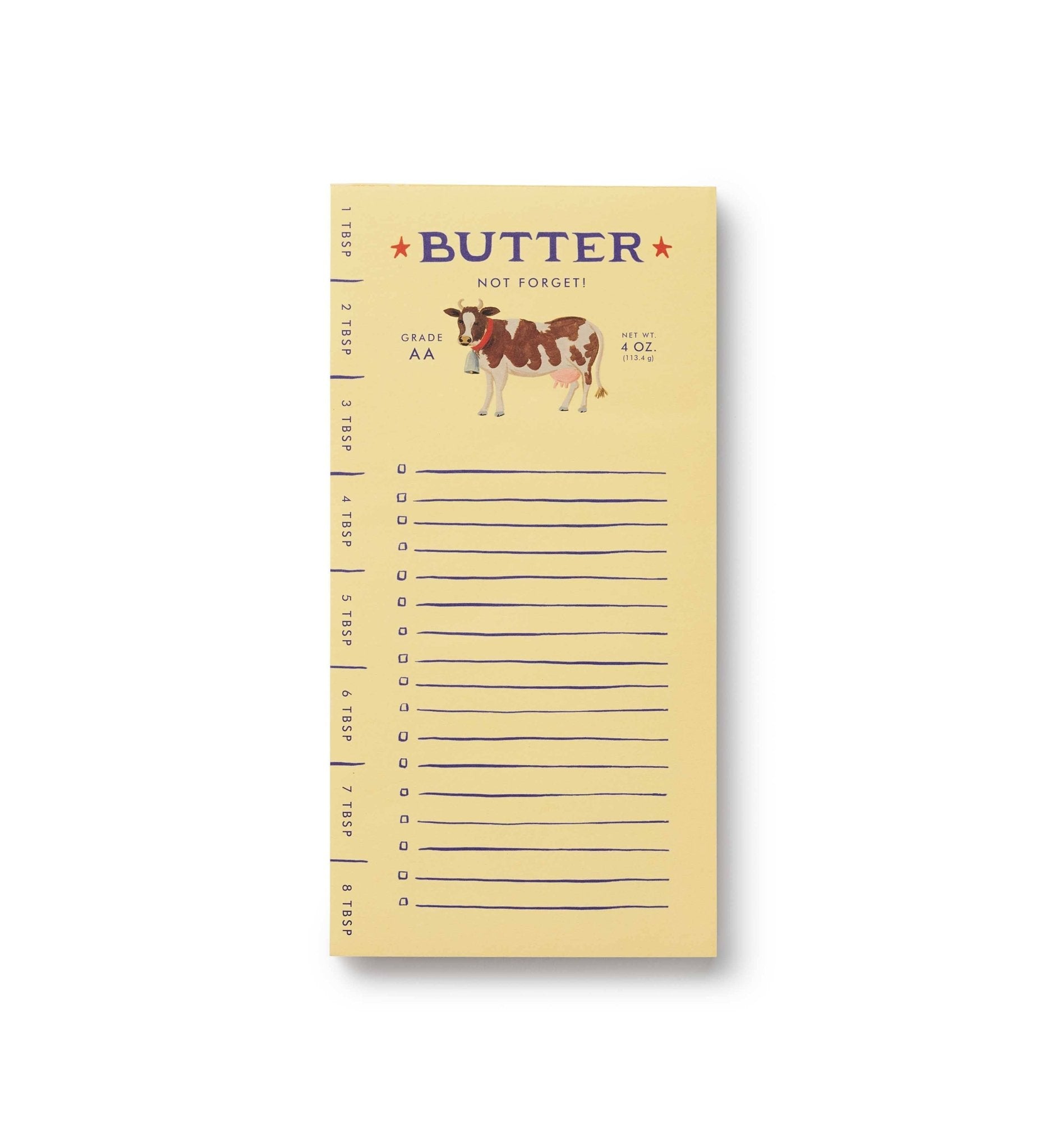 Butter Not Forget Market Pad - From Juniper With Love