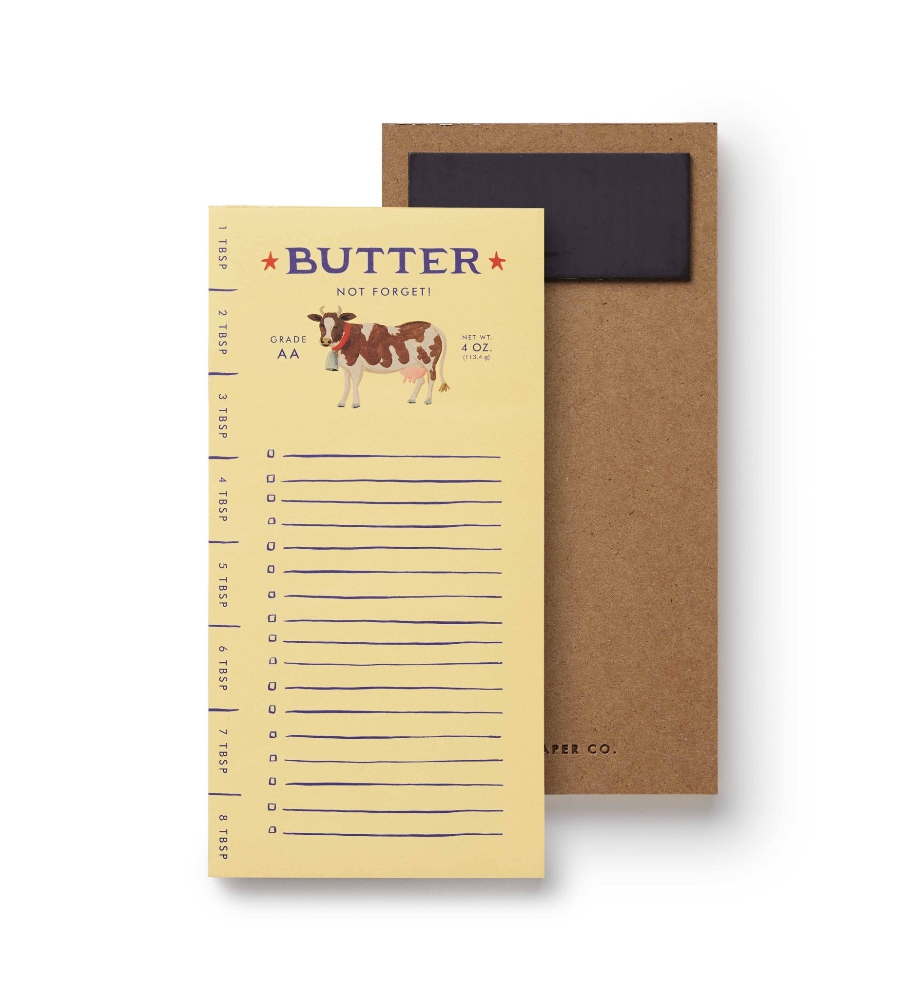 Butter Not Forget Market Pad - From Juniper With Love