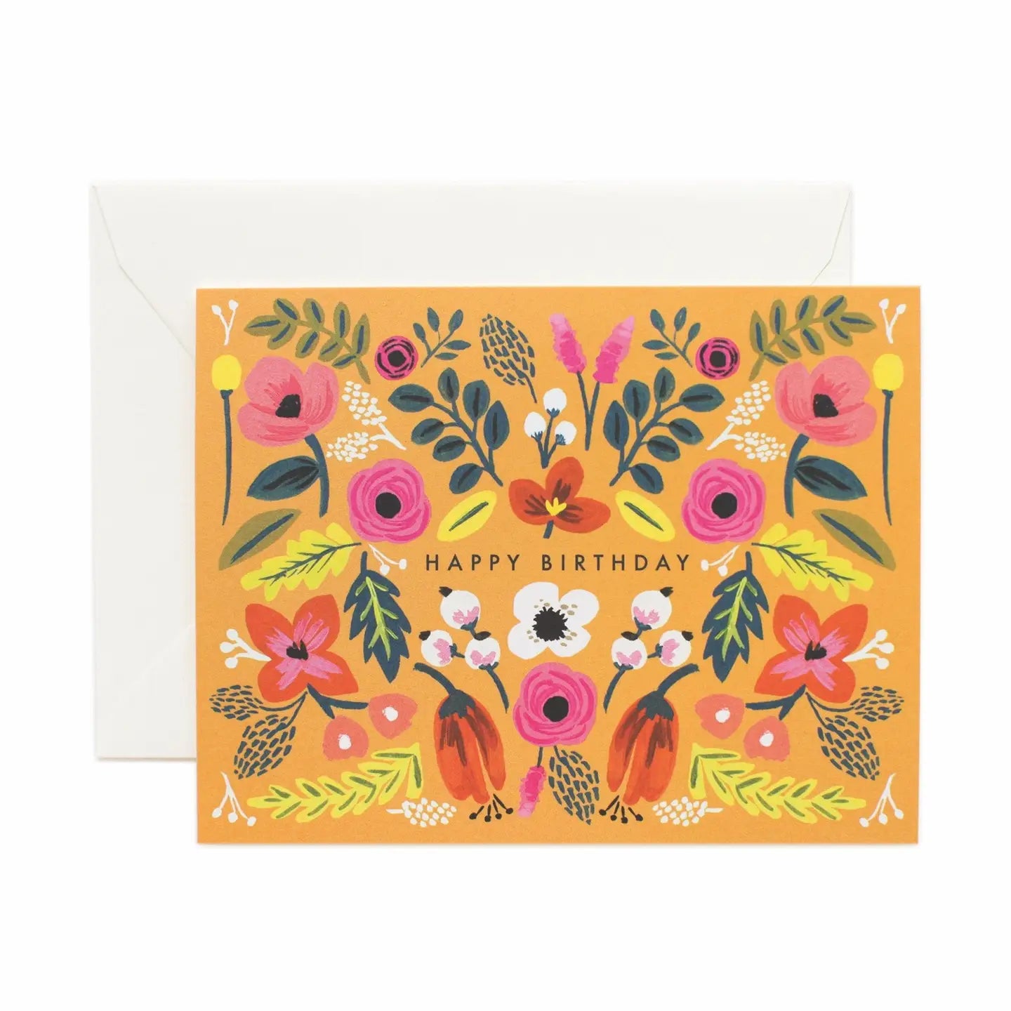 Folk Birthday Card
