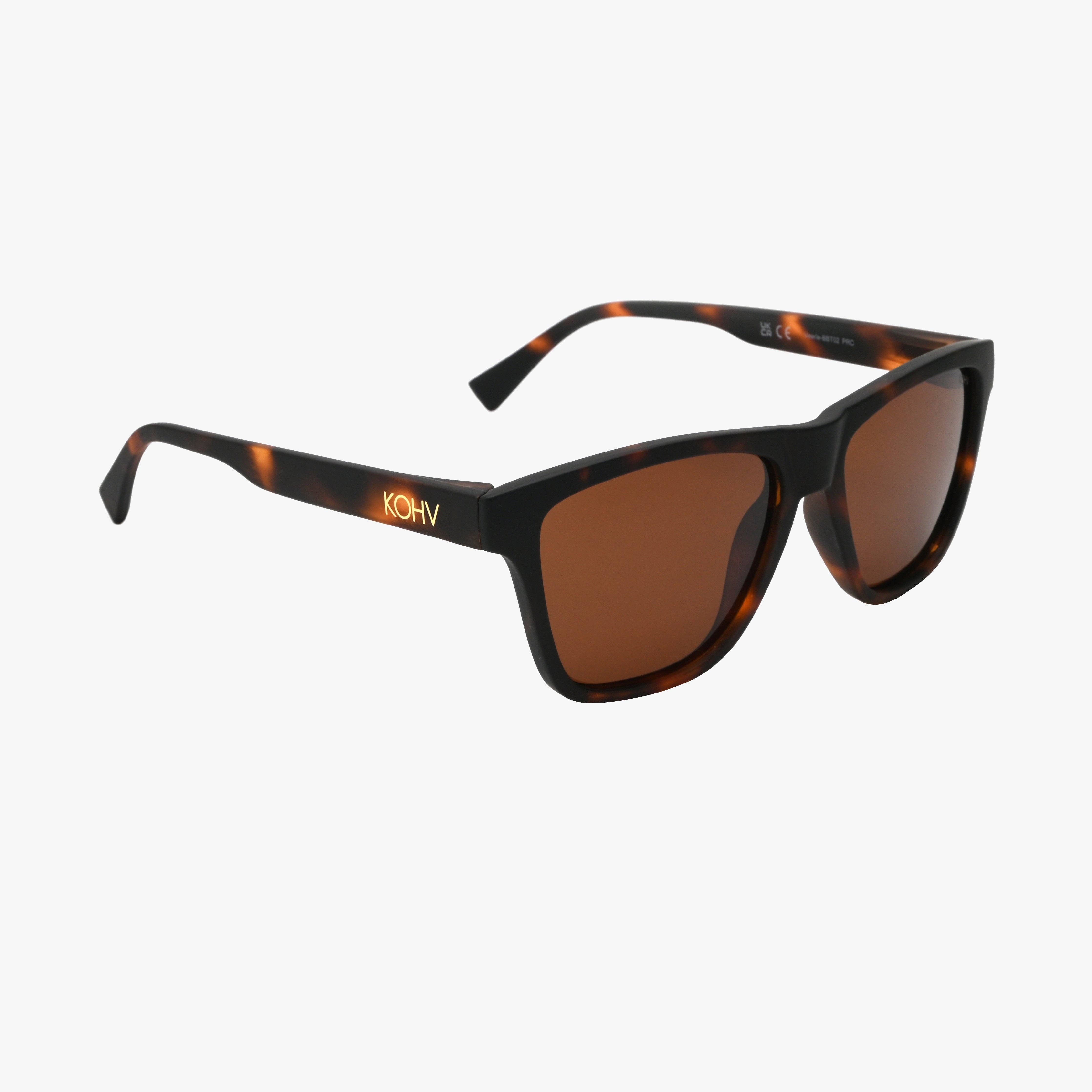 Veerie Tortoise Polarized Square Sunglasses