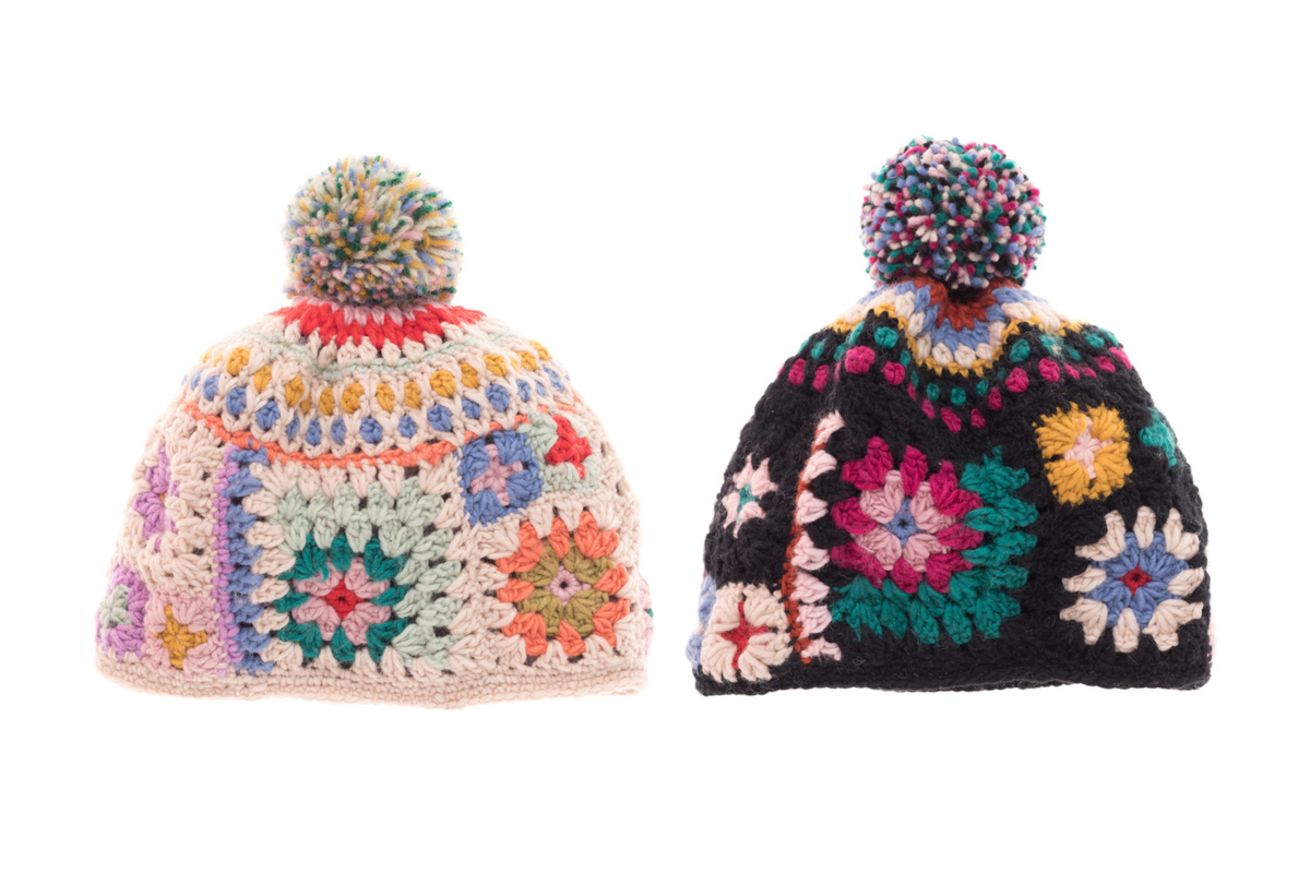 Woodstock Crochet Hat / Natural