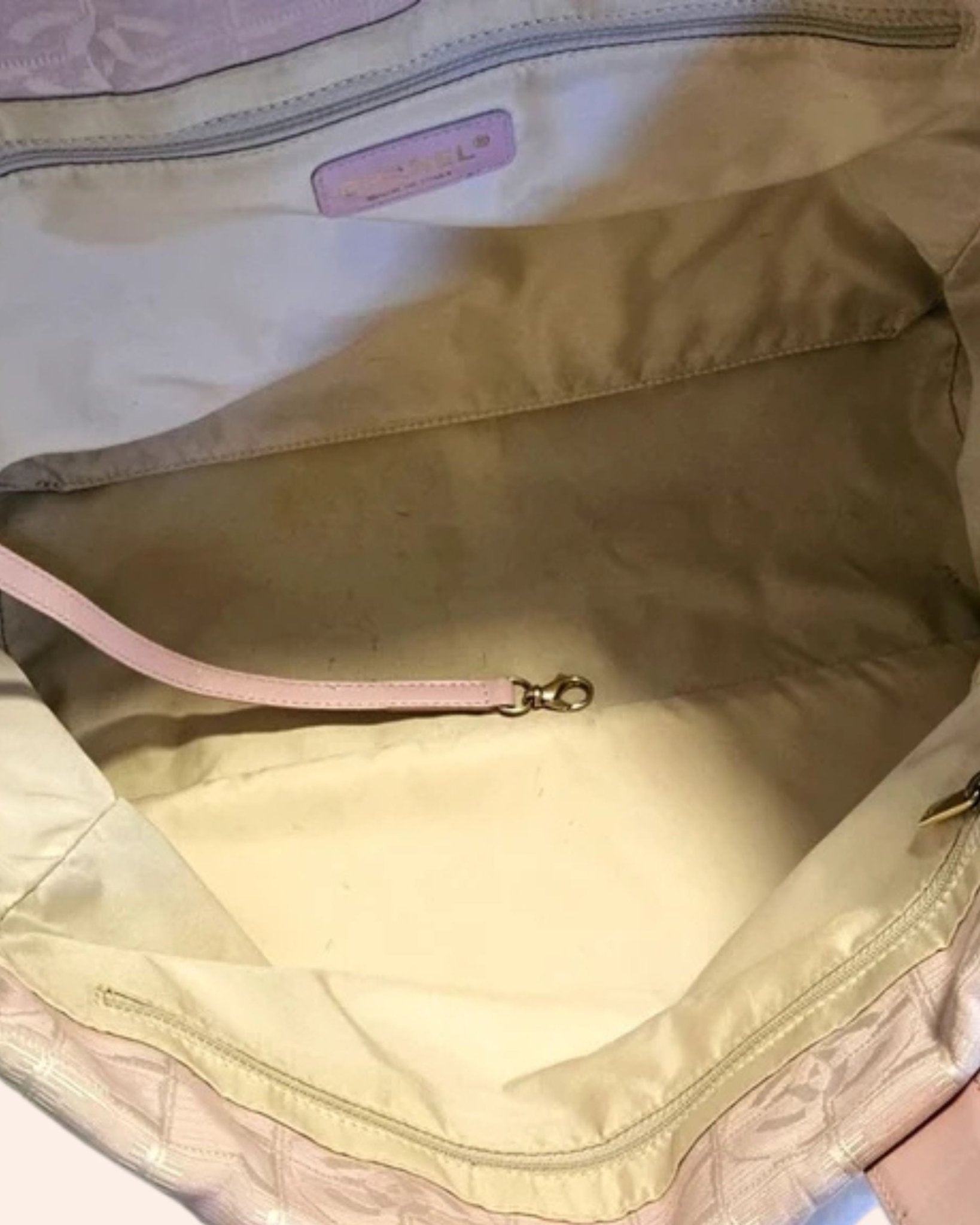 Chanel Travel Line CC Tote / Light Pink (Vintage) - From Juniper With Love