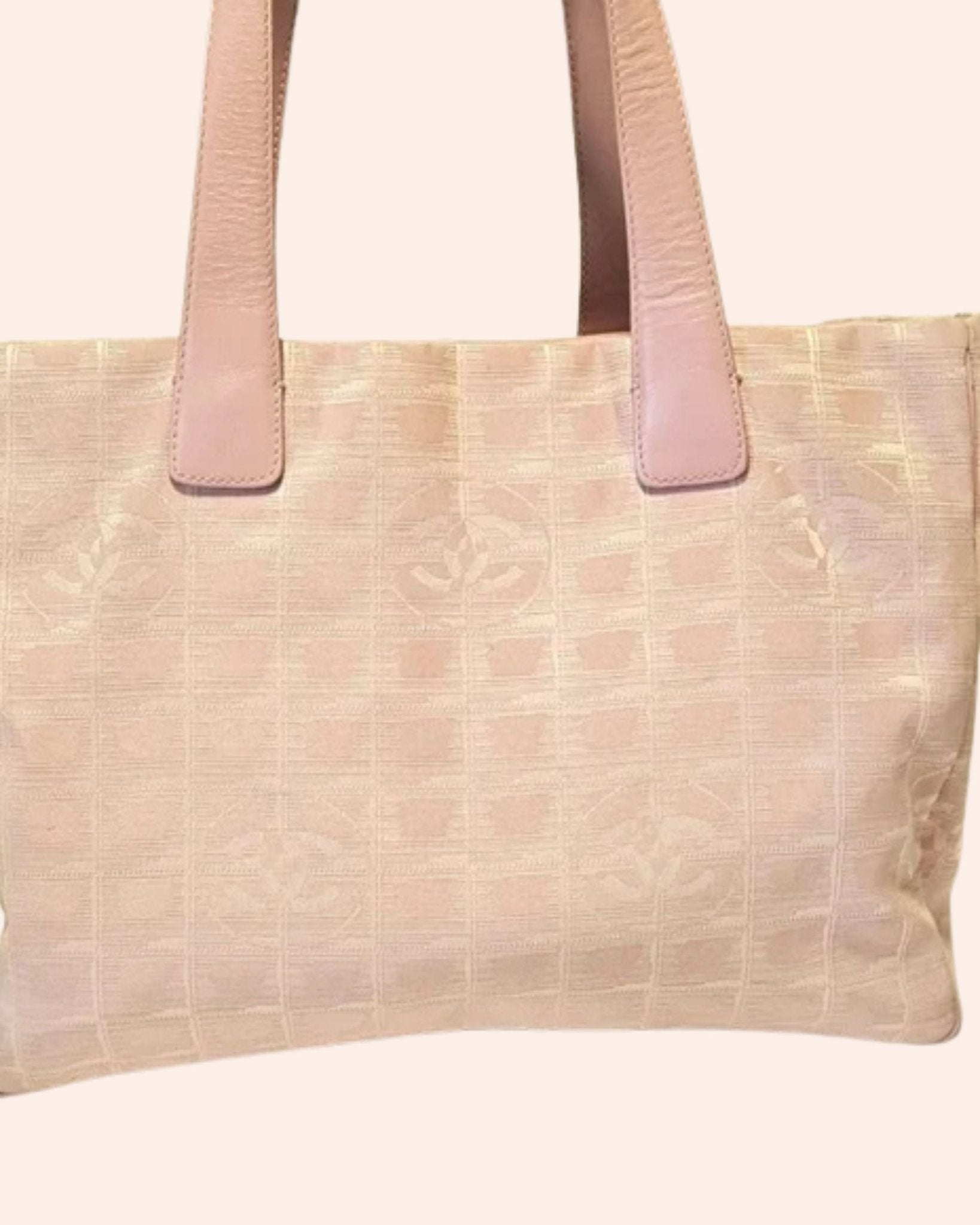 Chanel Travel Line CC Tote / Light Pink (Vintage) - From Juniper With Love