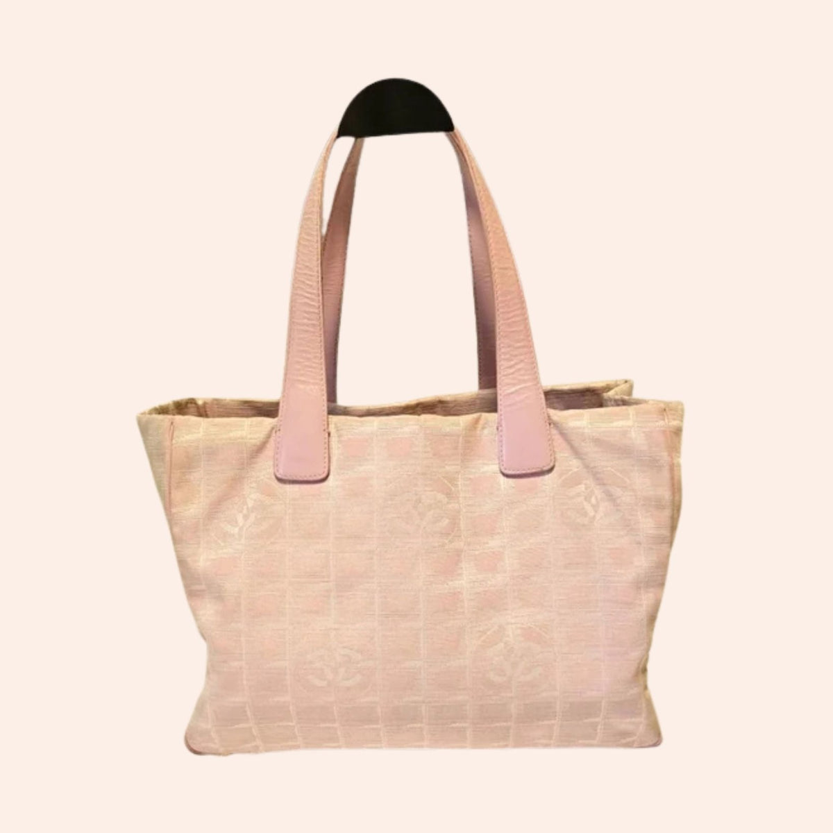 Chanel Travel Line CC Tote / Light Pink (Vintage)