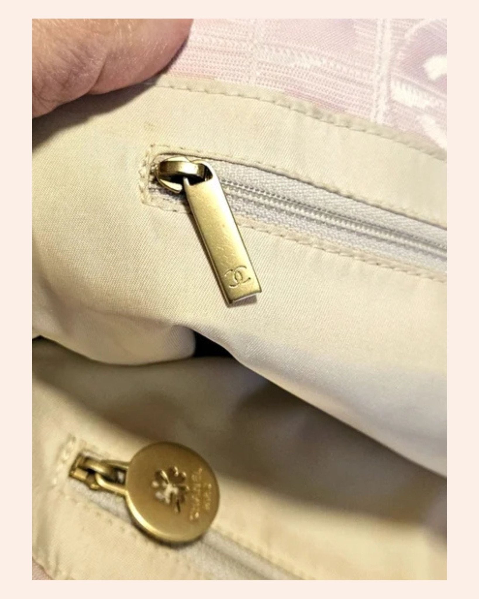 Chanel Travel Line CC Tote / Light Pink (Vintage) - From Juniper With Love