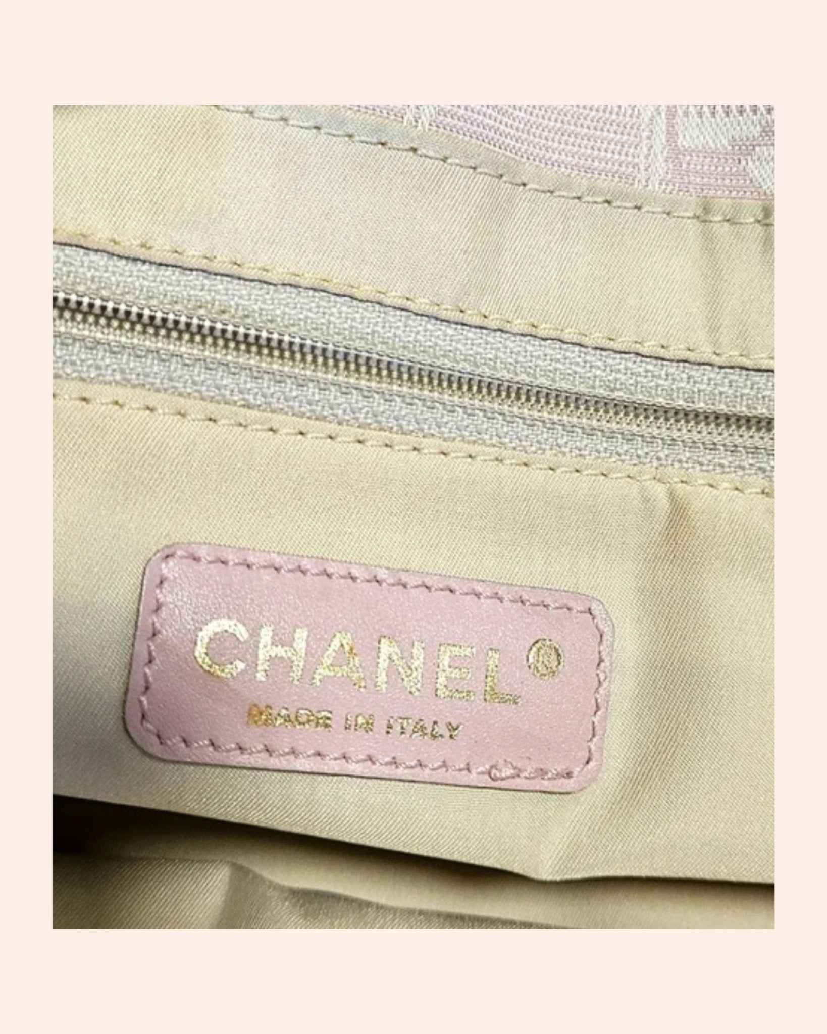 Chanel Travel Line CC Tote / Light Pink (Vintage) - From Juniper With Love