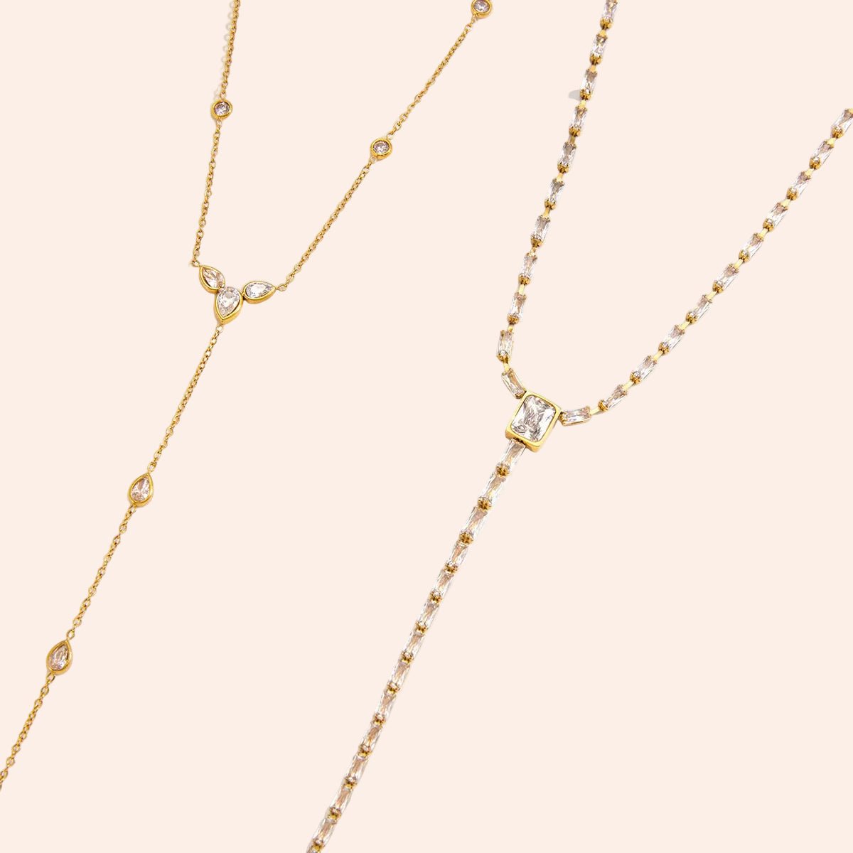 Château Lariat Necklace - From Juniper With Love