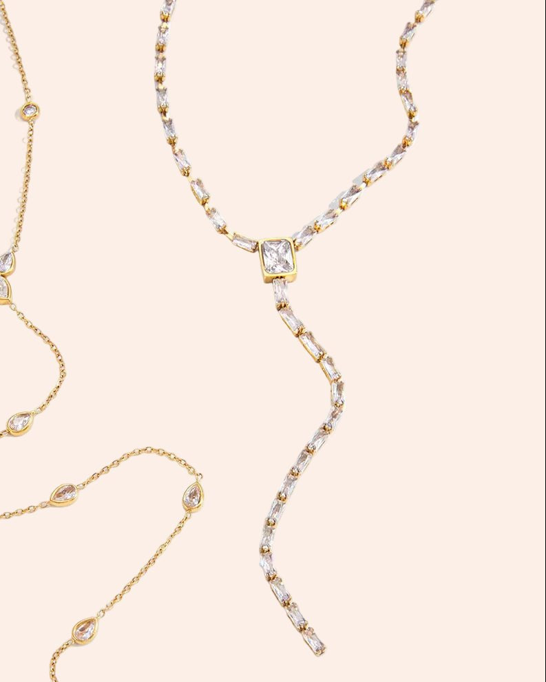 Château Lariat Necklace - From Juniper With Love