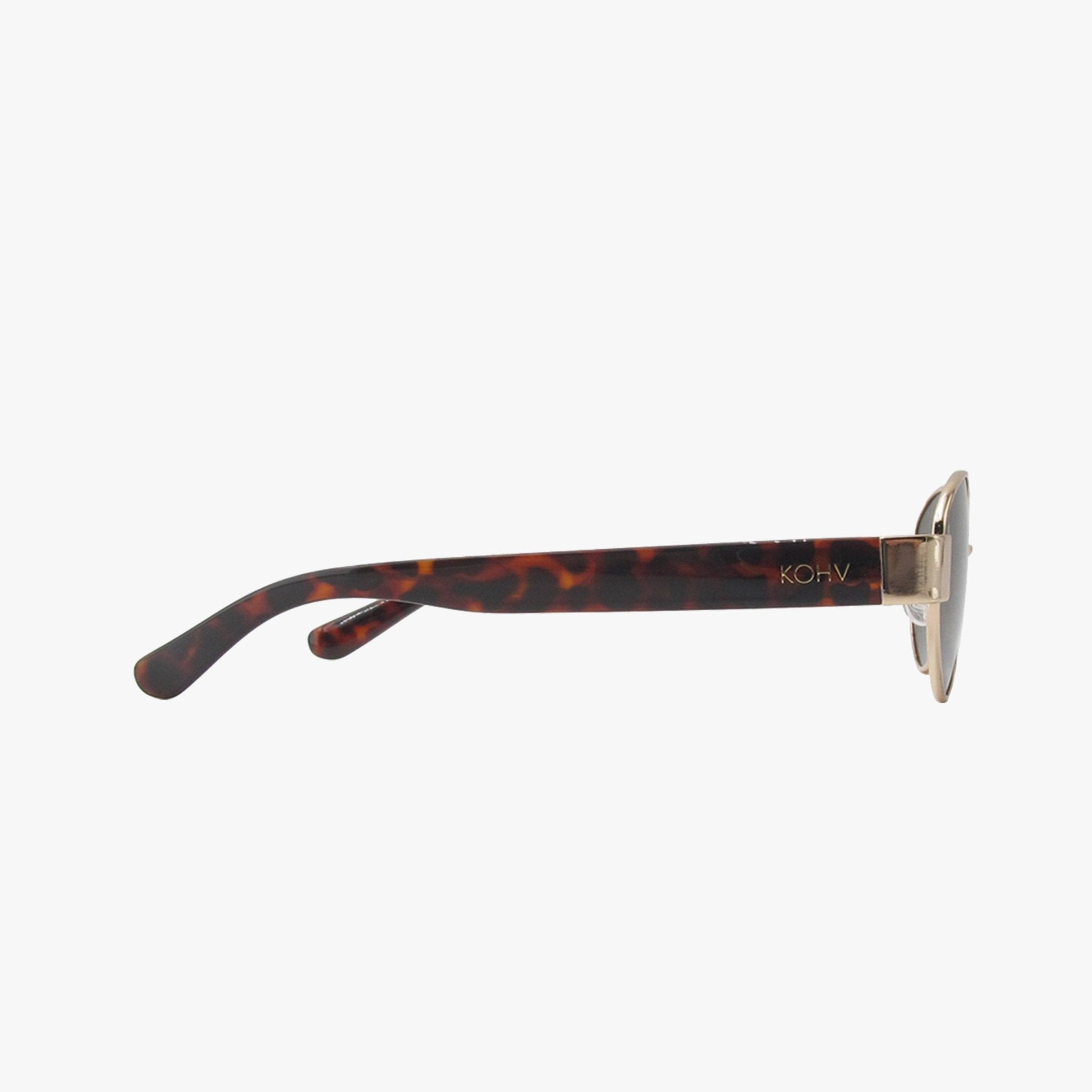 Coco Classic Polarized Oval Metal Sunglasses - From Juniper With Love