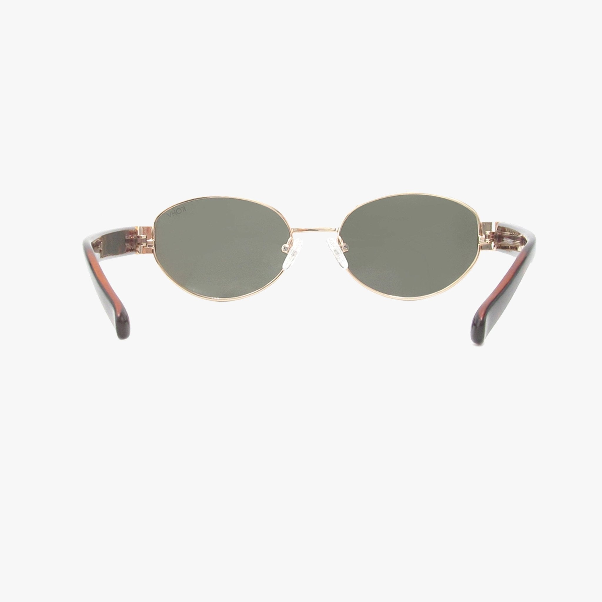 Coco Classic Polarized Oval Metal Sunglasses - From Juniper With Love