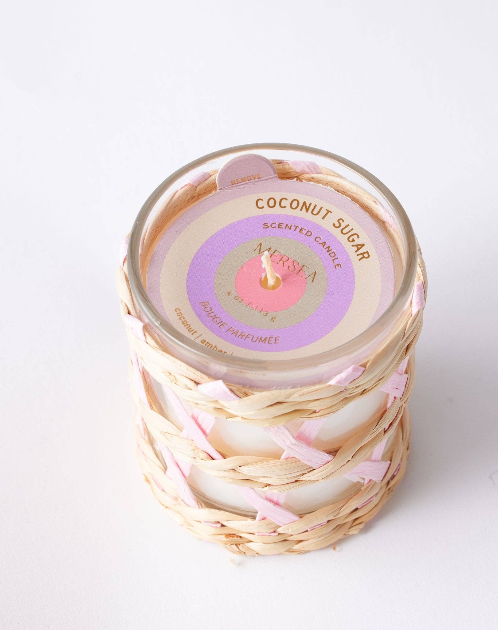 Coconut Sugar Seagrass Candle: Coconut Sugar - From Juniper With Love