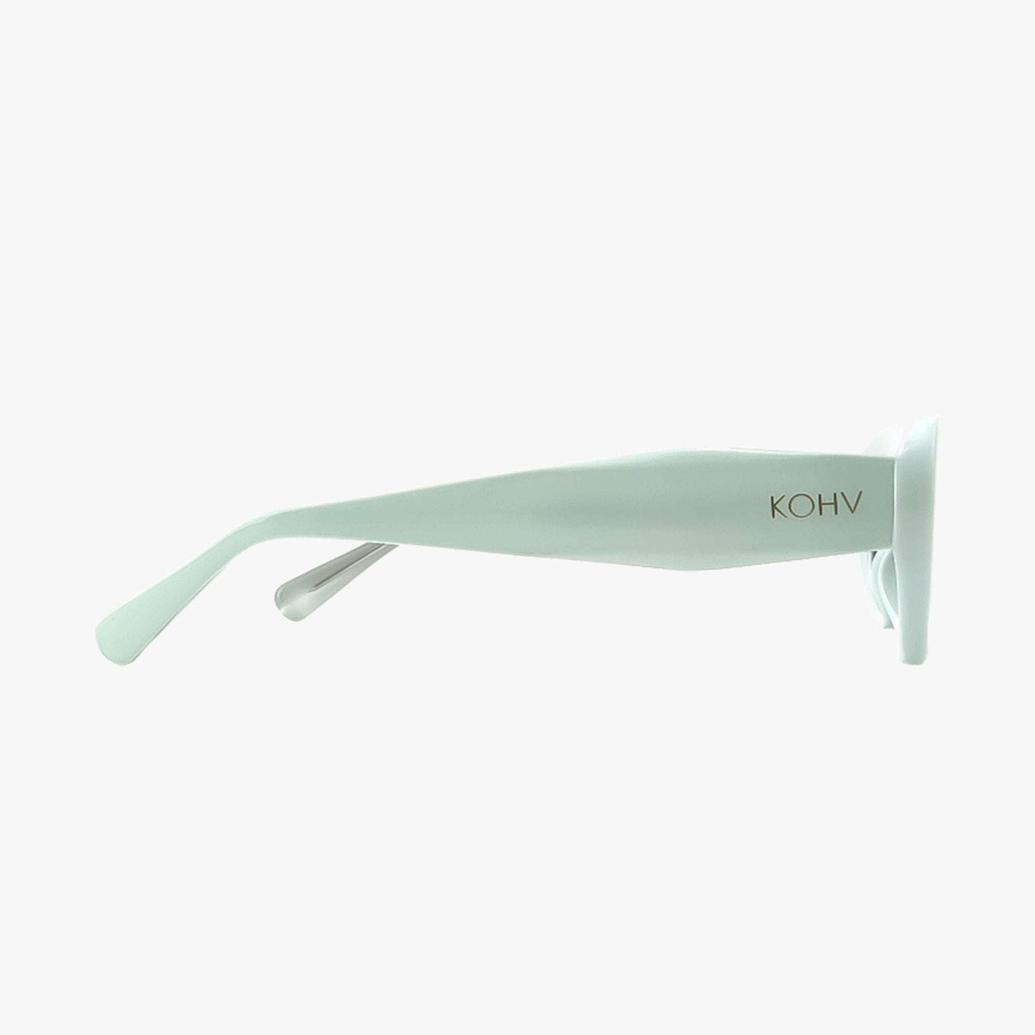 Cora Mint Polarized Fashion Oval Round Sunglasses - From Juniper With Love