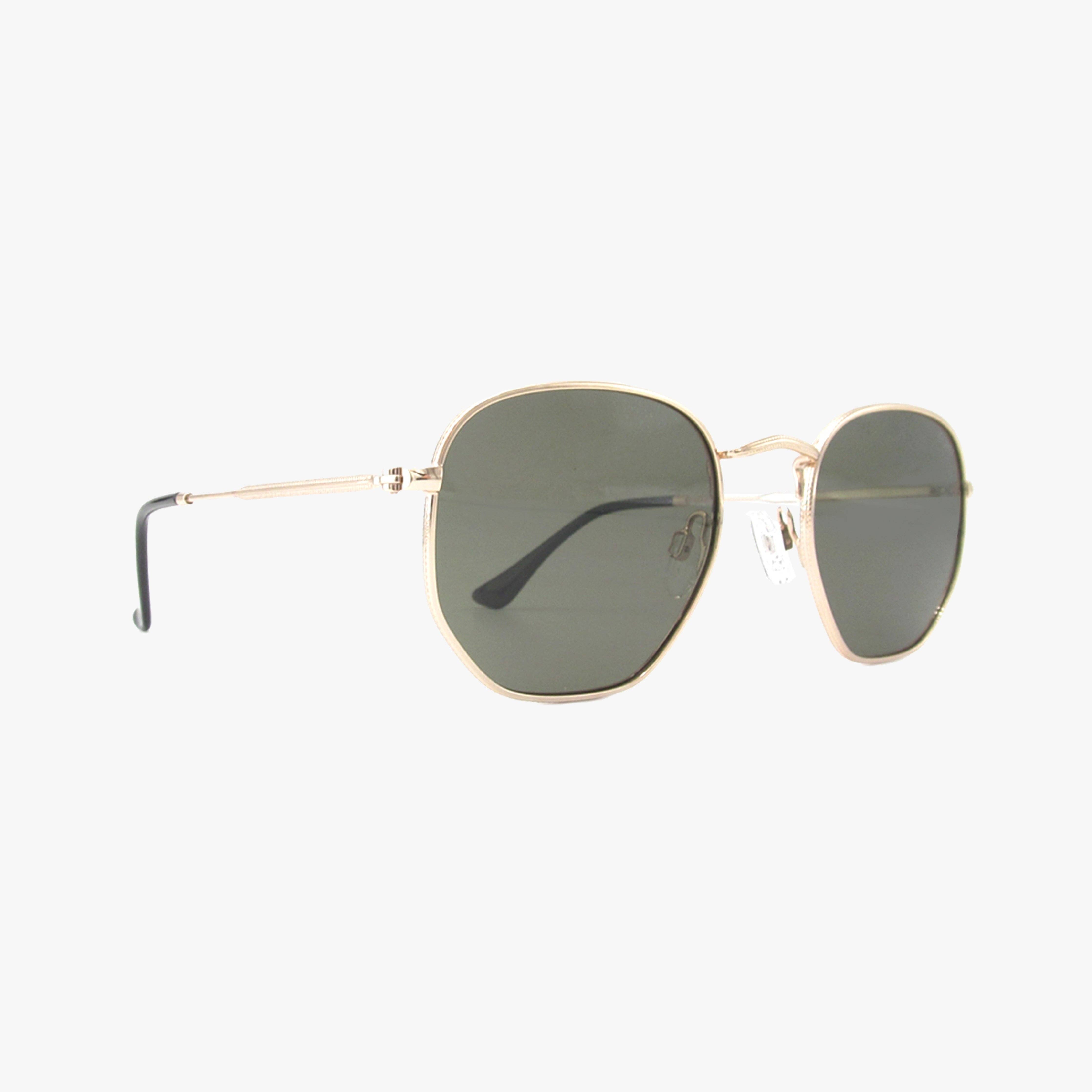 Billie Classic Polarized Geometric Metal Sunglasses