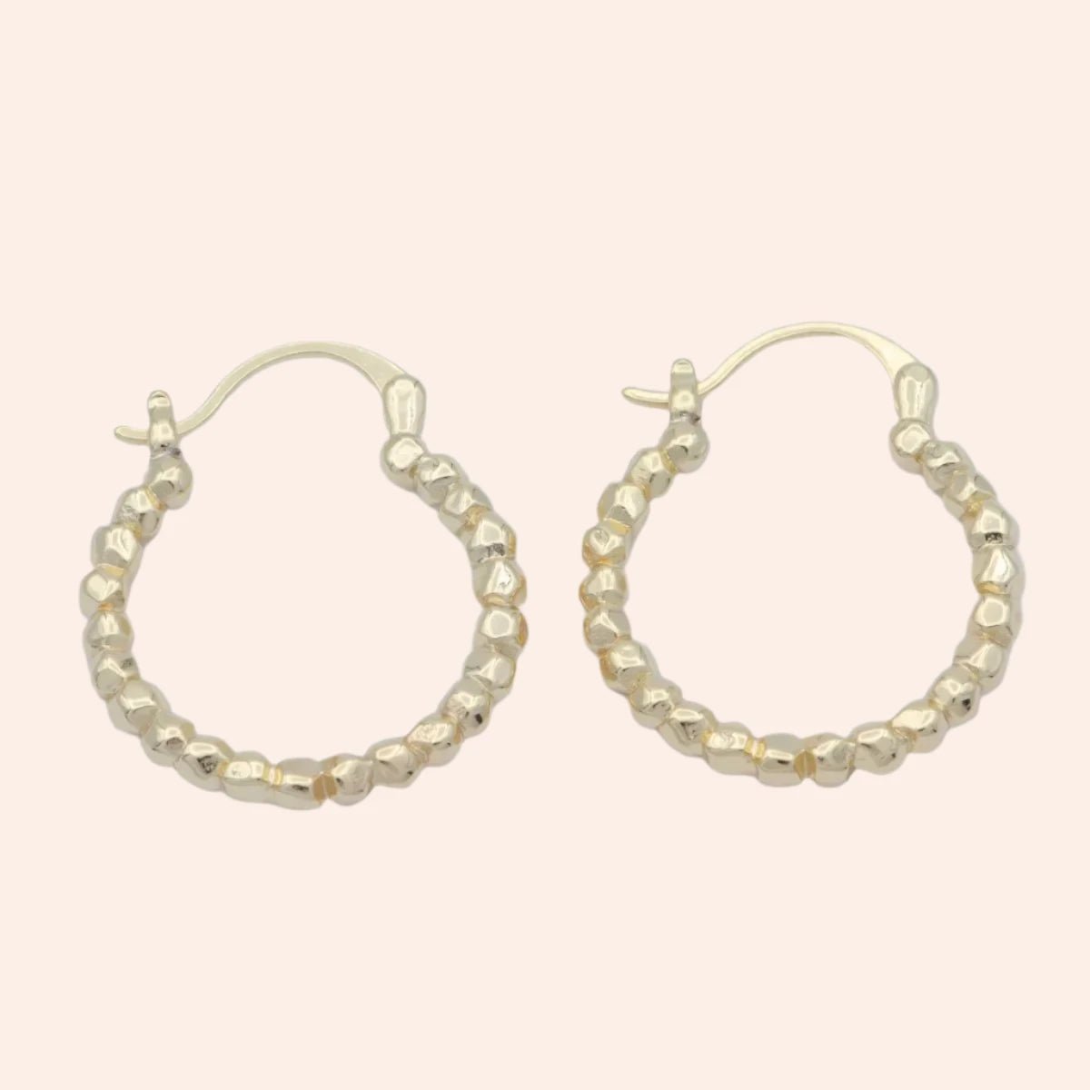 Dainty Bubble Hoop Earrings - From Juniper With Love