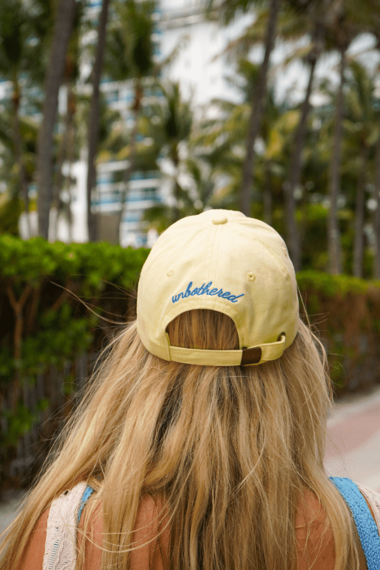 Dilly Dally Butter Yellow Dad Cap - From Juniper With Love