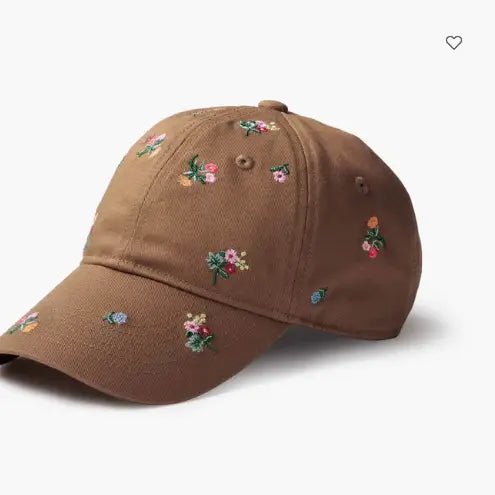 Ditsy Dahlia Baseball Cap - From Juniper With Love