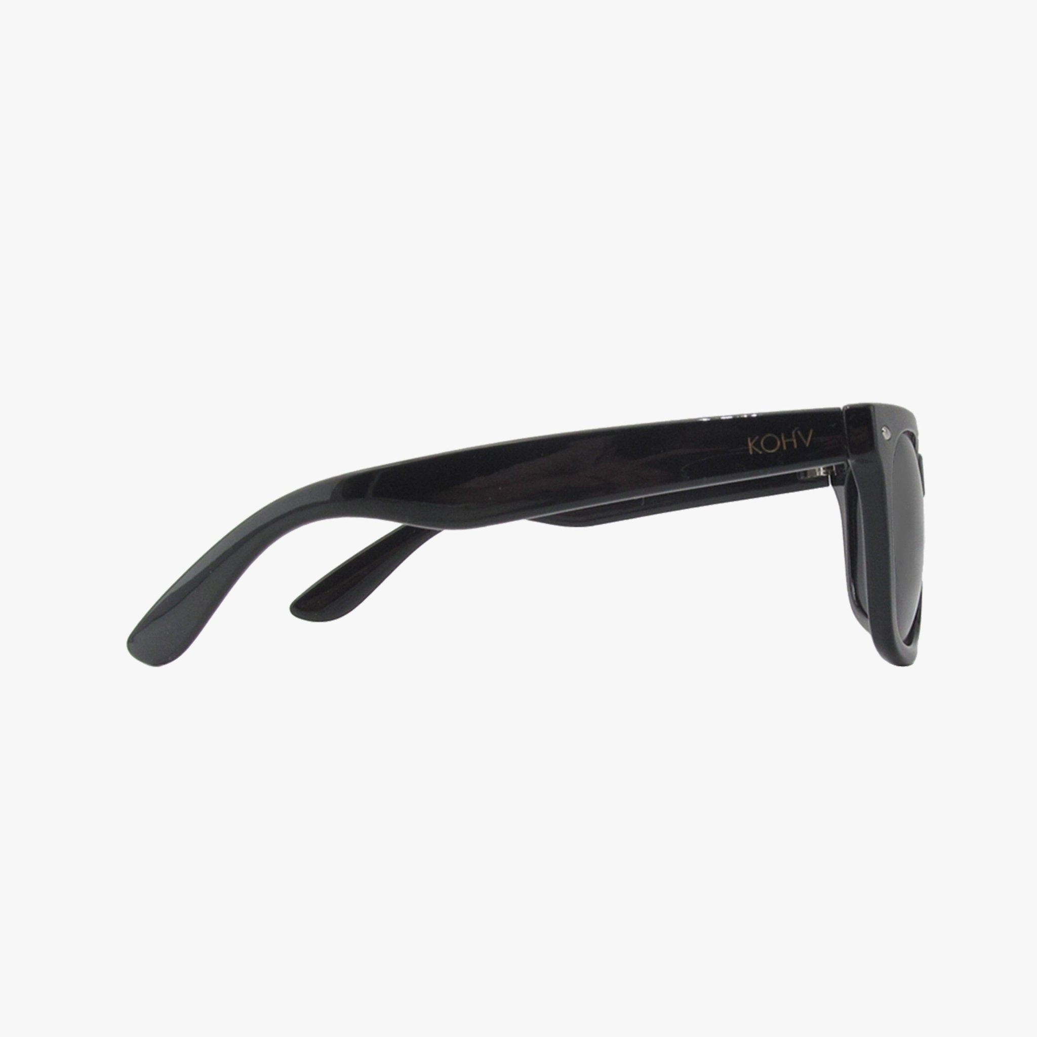 Drift Midnight Polarized Square Retro Sunglasses - From Juniper With Love