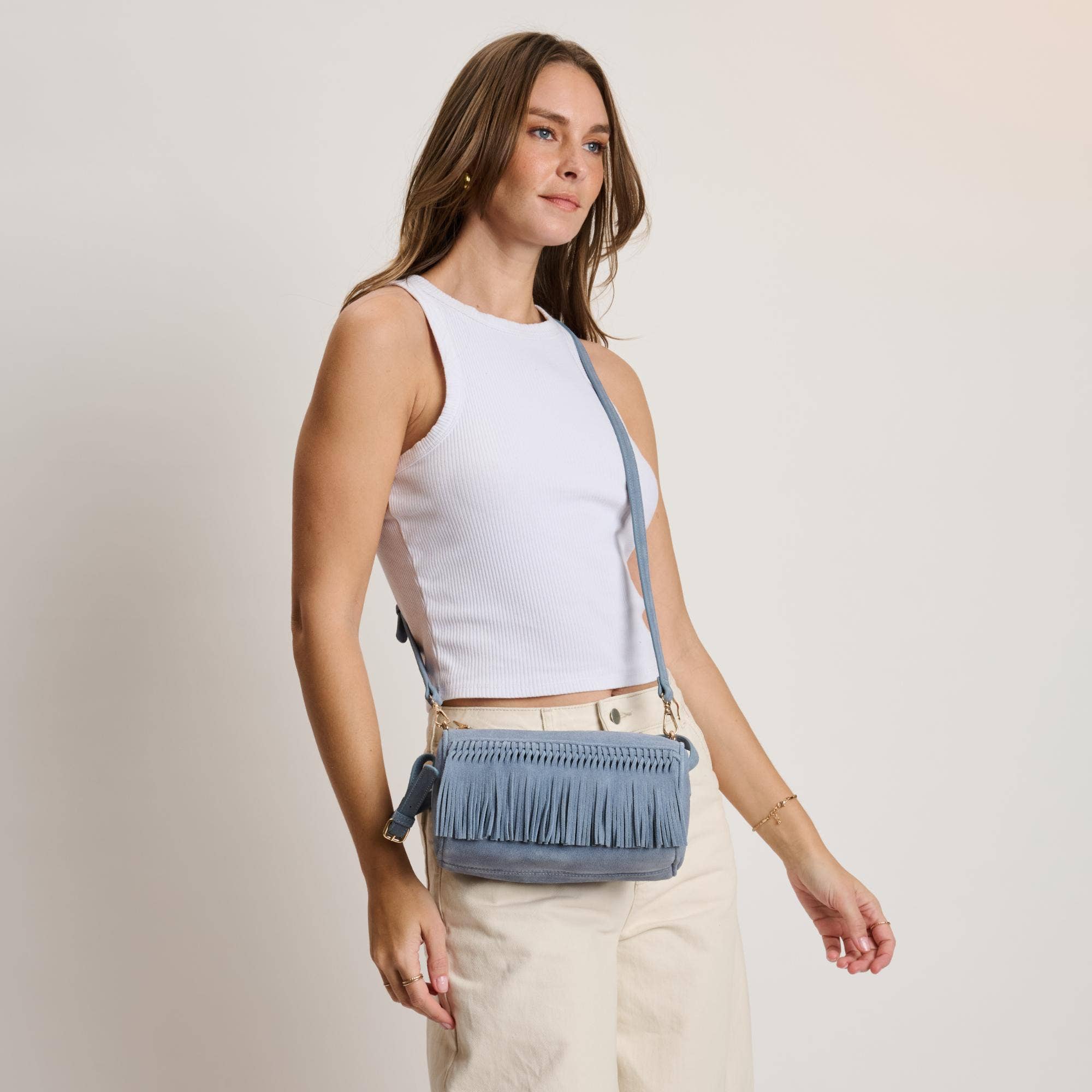 Emmi Shoulder Bag / Slate - From Juniper With Love