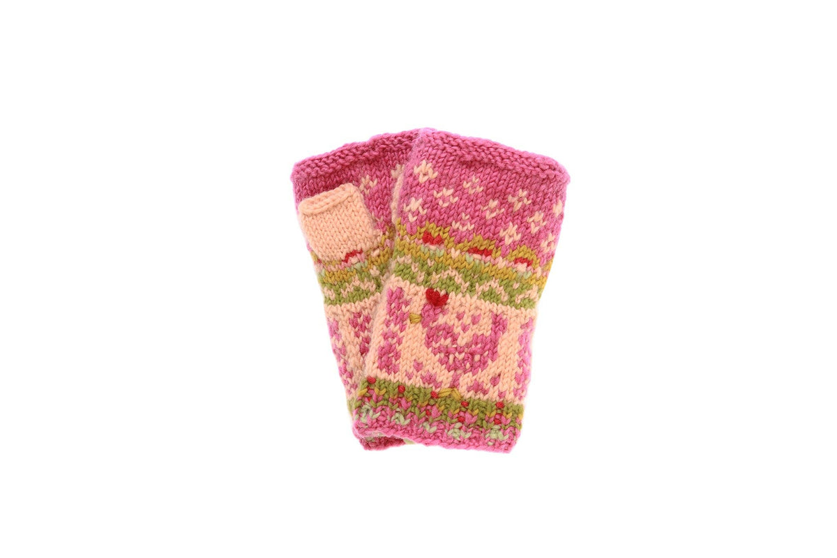 Heirloom Hen Handwarmer / Pink