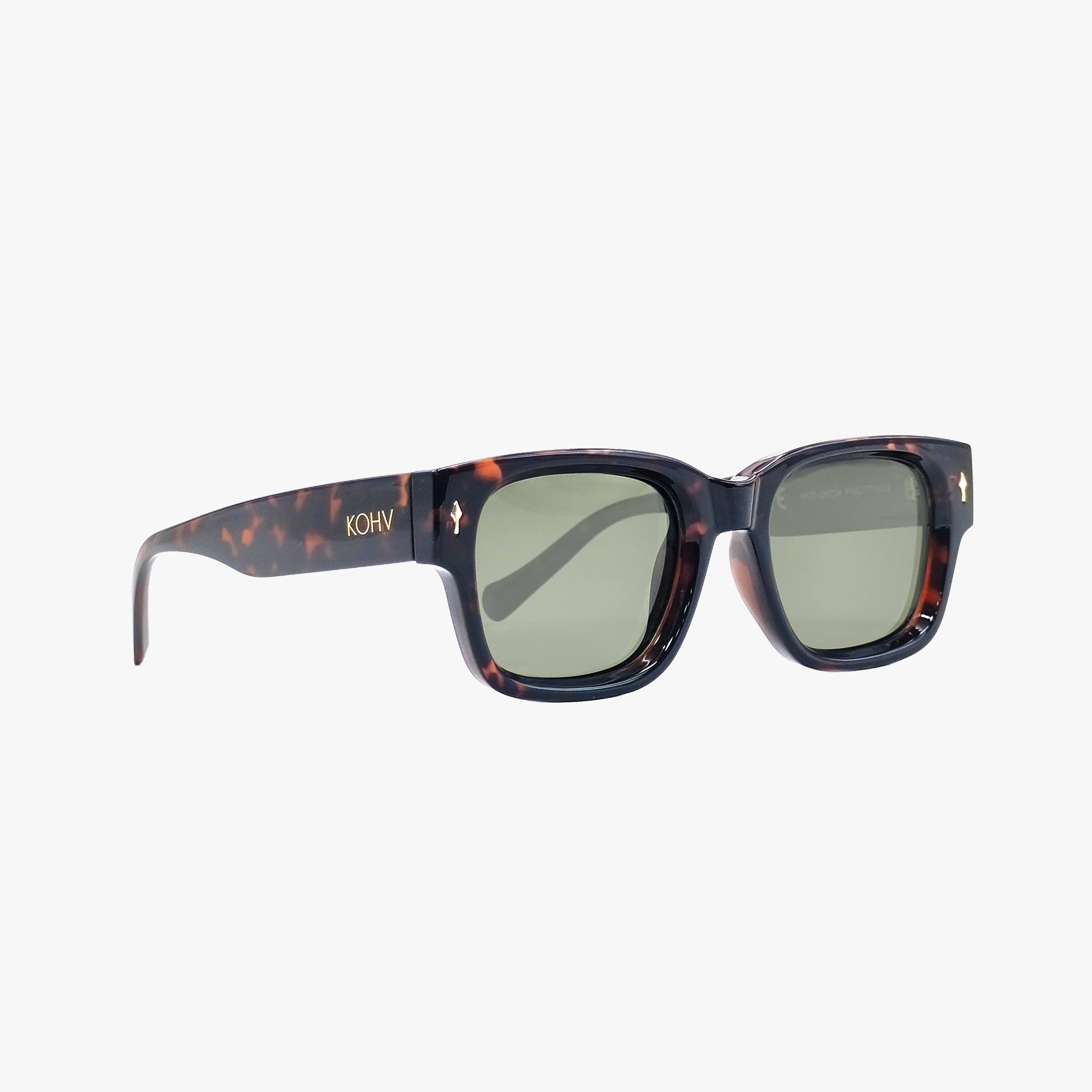 Mod Espresso Polarized Square Sunglasses