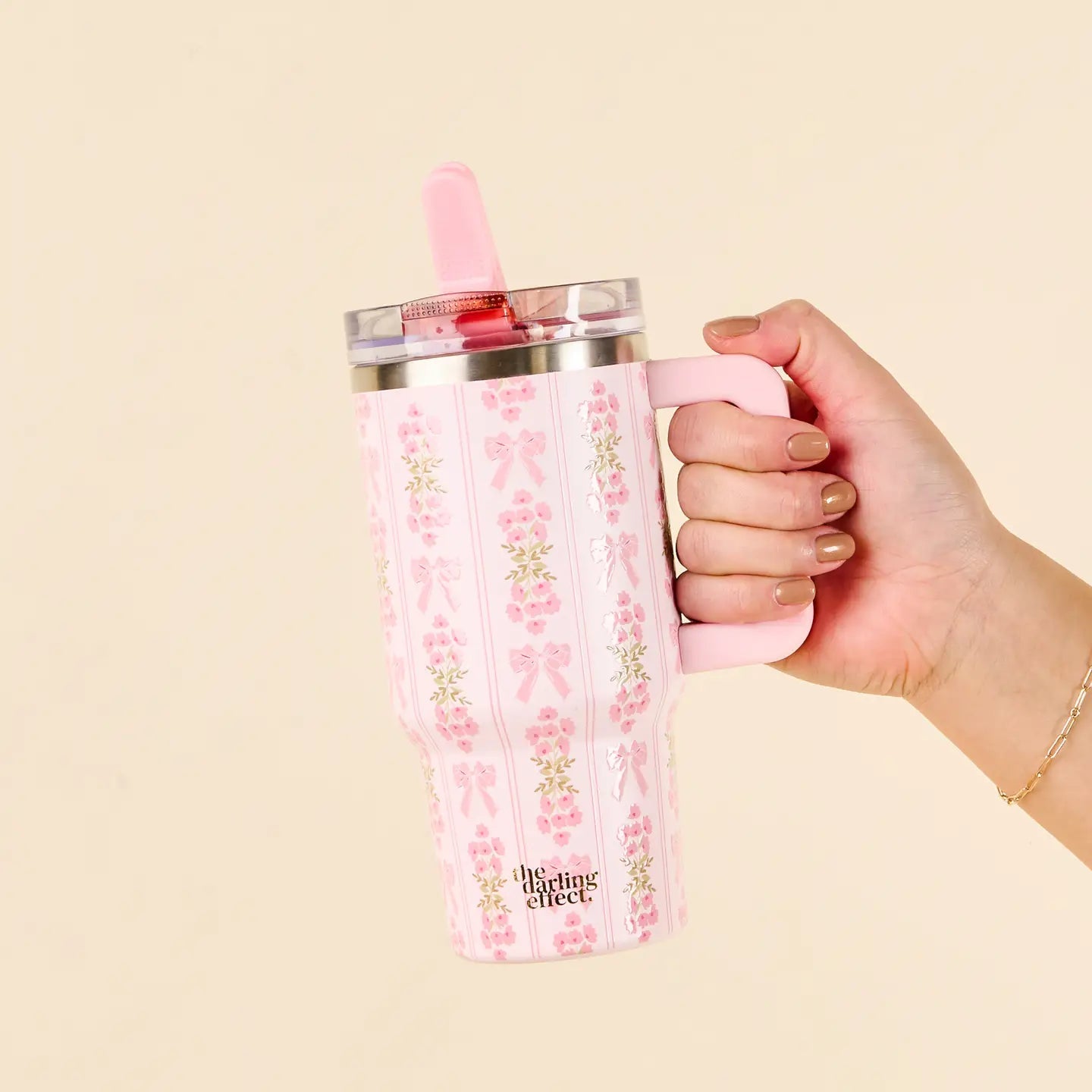 Flip Straw Tumbler / Oh So Fancy Pink - From Juniper With Love