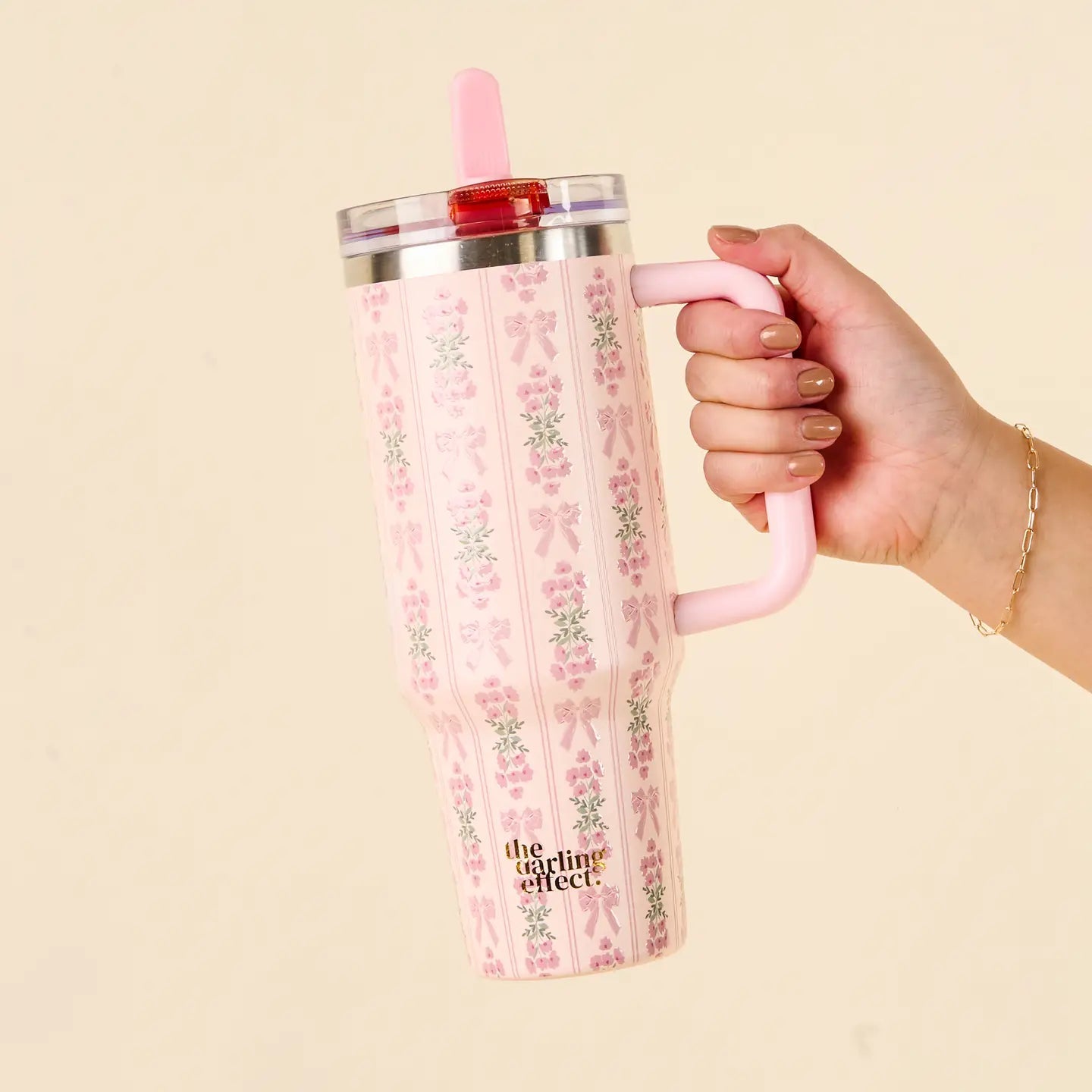 Flip Straw Tumbler / Oh So Fancy Pink - From Juniper With Love