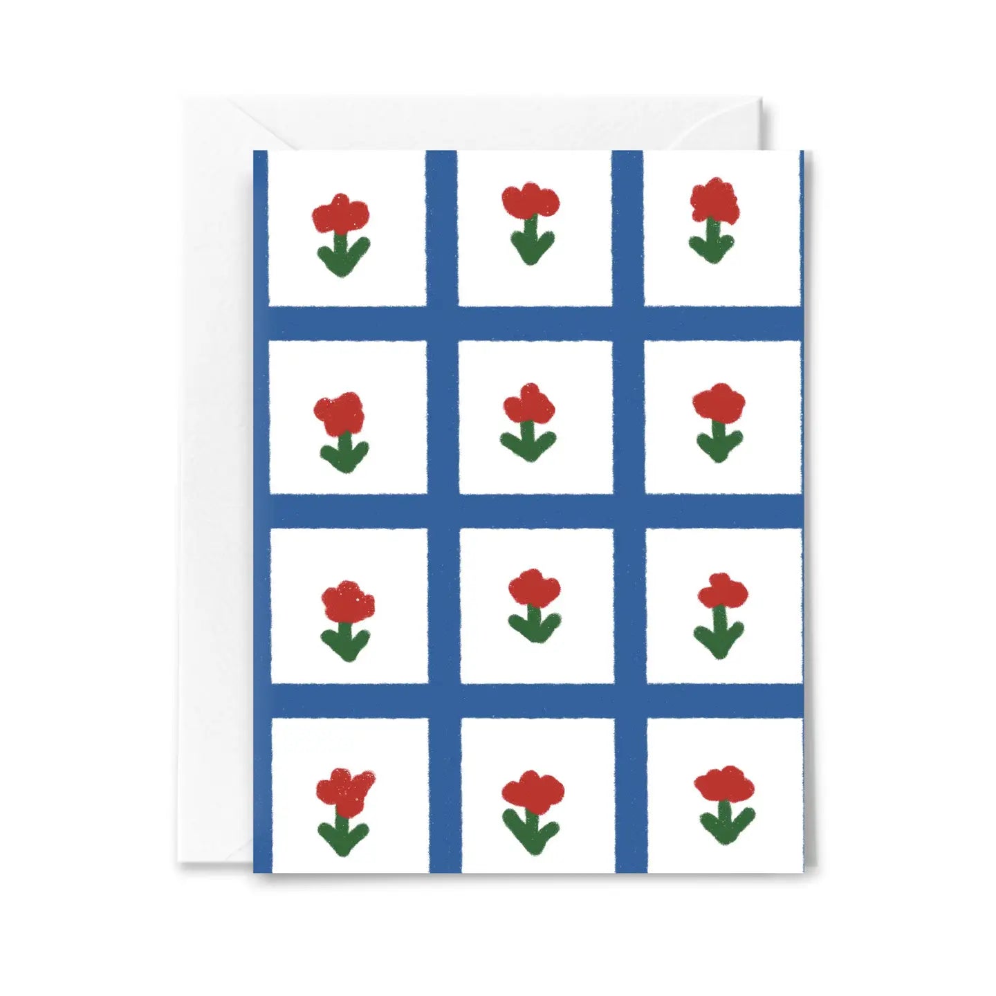 Floral Gingham Everyday Card - From Juniper With Love