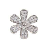 Flower Charms - Silver