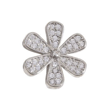 Flower Charms - Silver