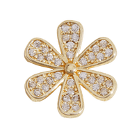 Flower Charms - Gold