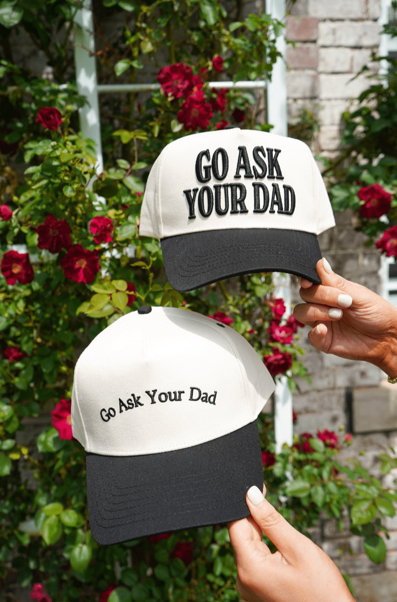 Go Ask Your Dad Vintage Trucker Hat - From Juniper With Love