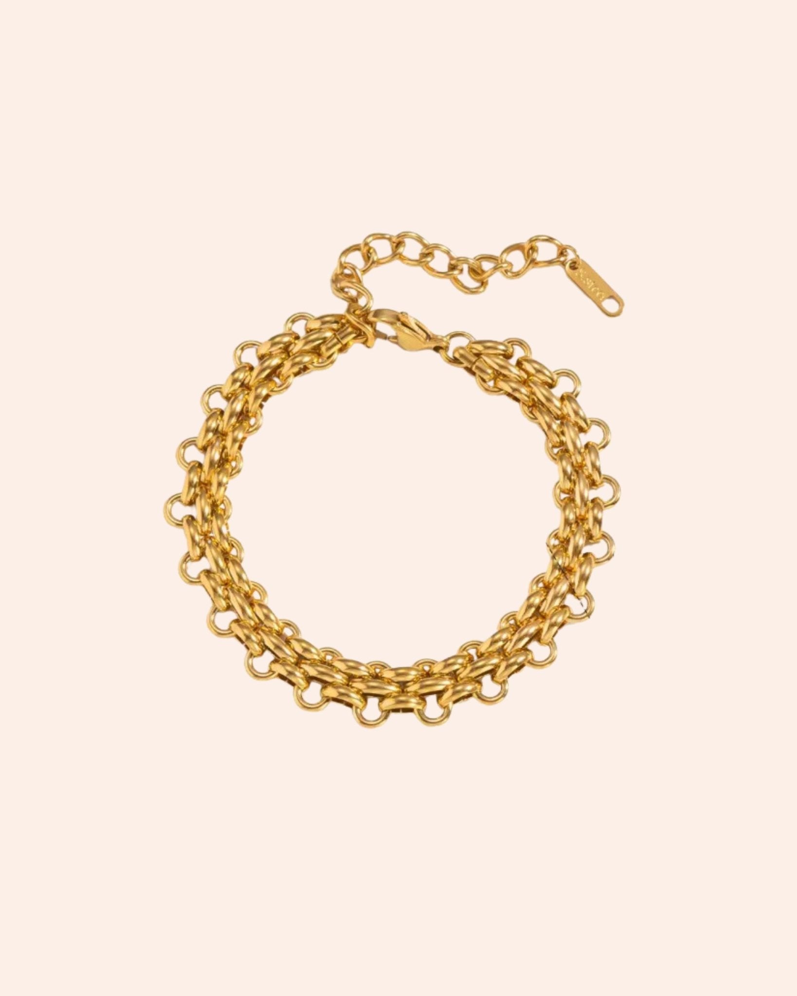 Golden Link Bracelet - From Juniper With Love