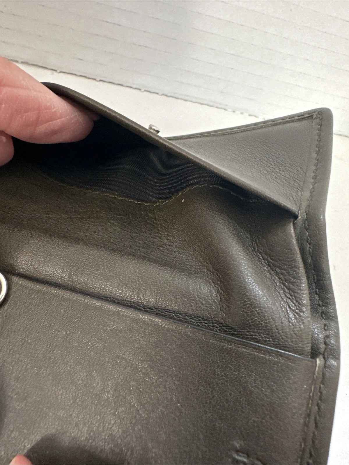 Gucci Black Leather 6 Key Case Wallet / GG Embossed - From Juniper With Love