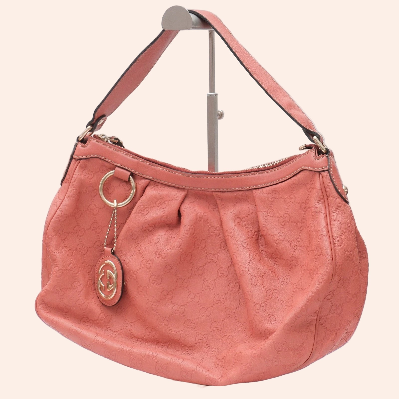 Gucci Sukey Tote / Pink Guccissima Leather - From Juniper With Love