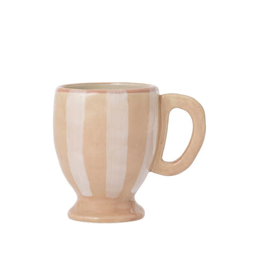 Hand - painted Striped Mug - From Juniper With Love