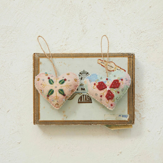 Handmade Wool Felt Ornaments - From Juniper With Love