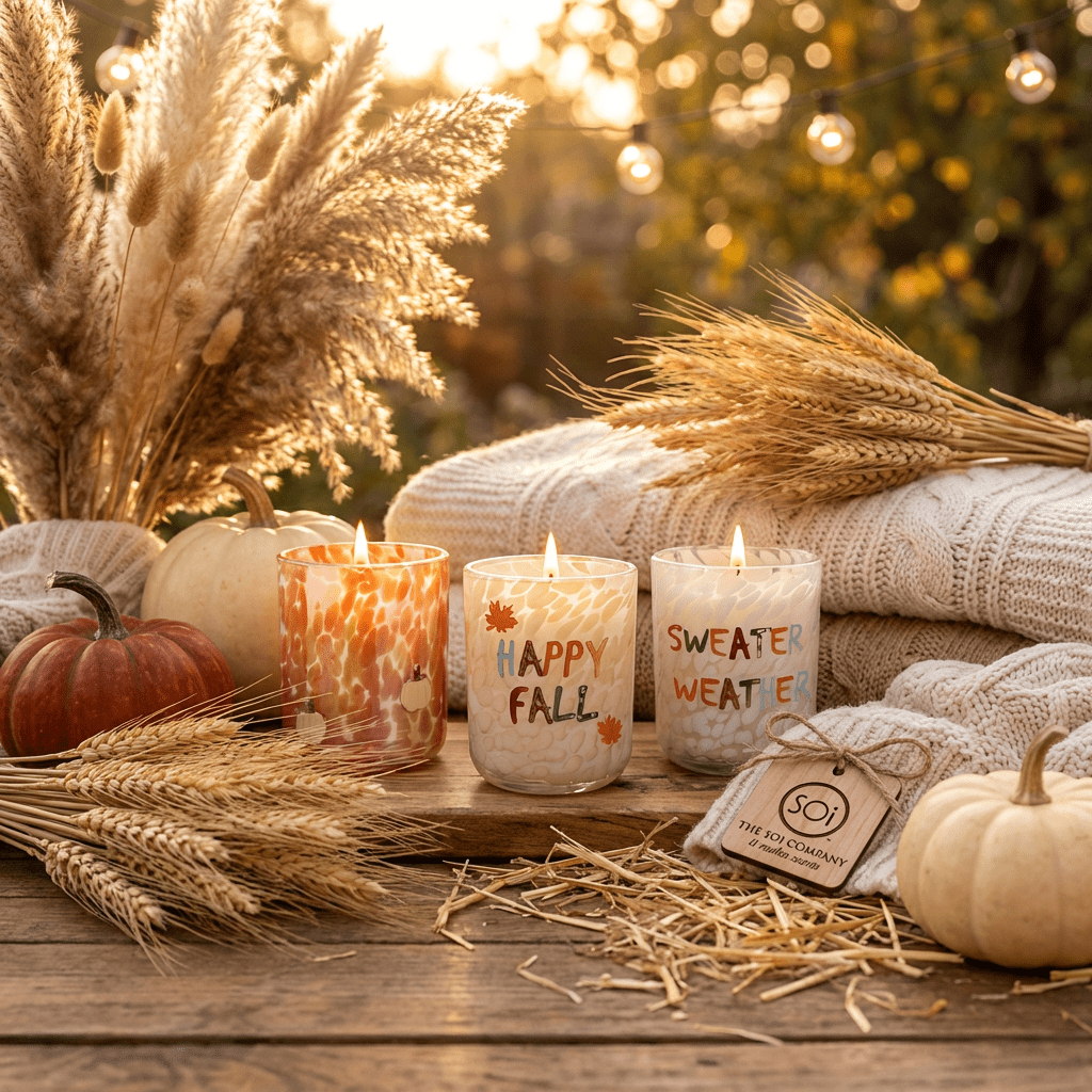 Heriloom Pumpkin Fall 12oz Icon Candle - From Juniper With Love