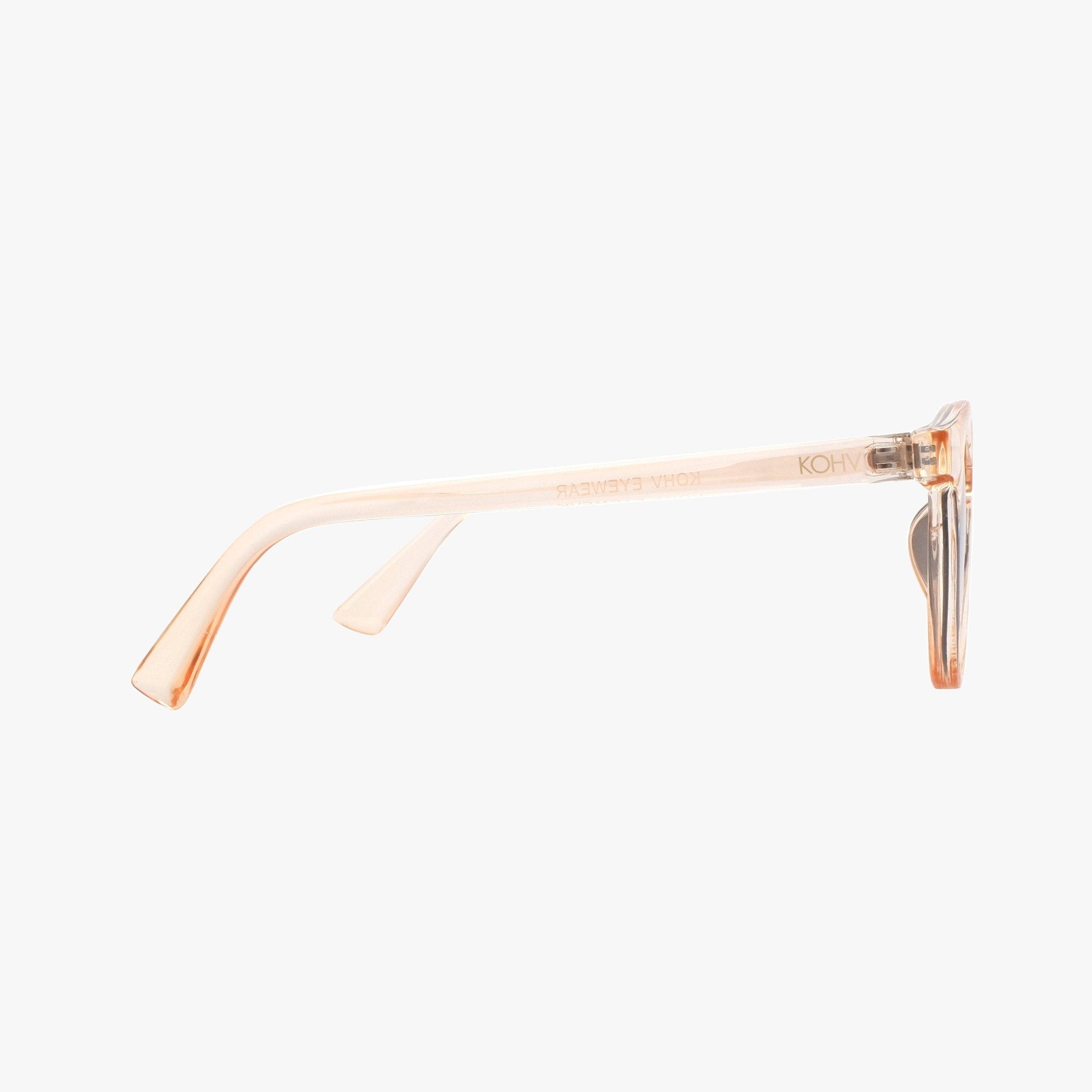 Heron Blush Polarized Round Sunglasses - From Juniper With Love