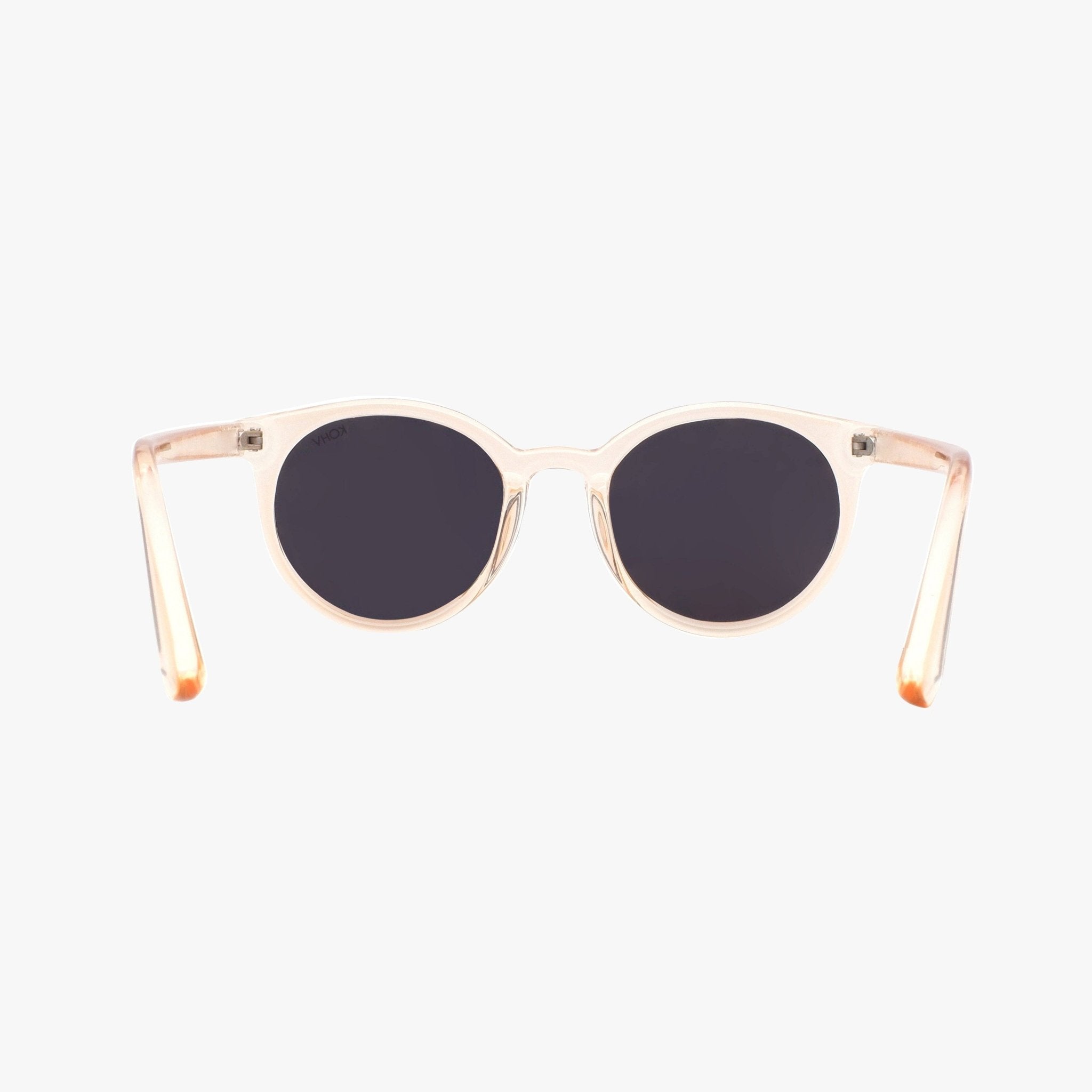 Heron Blush Polarized Round Sunglasses - From Juniper With Love