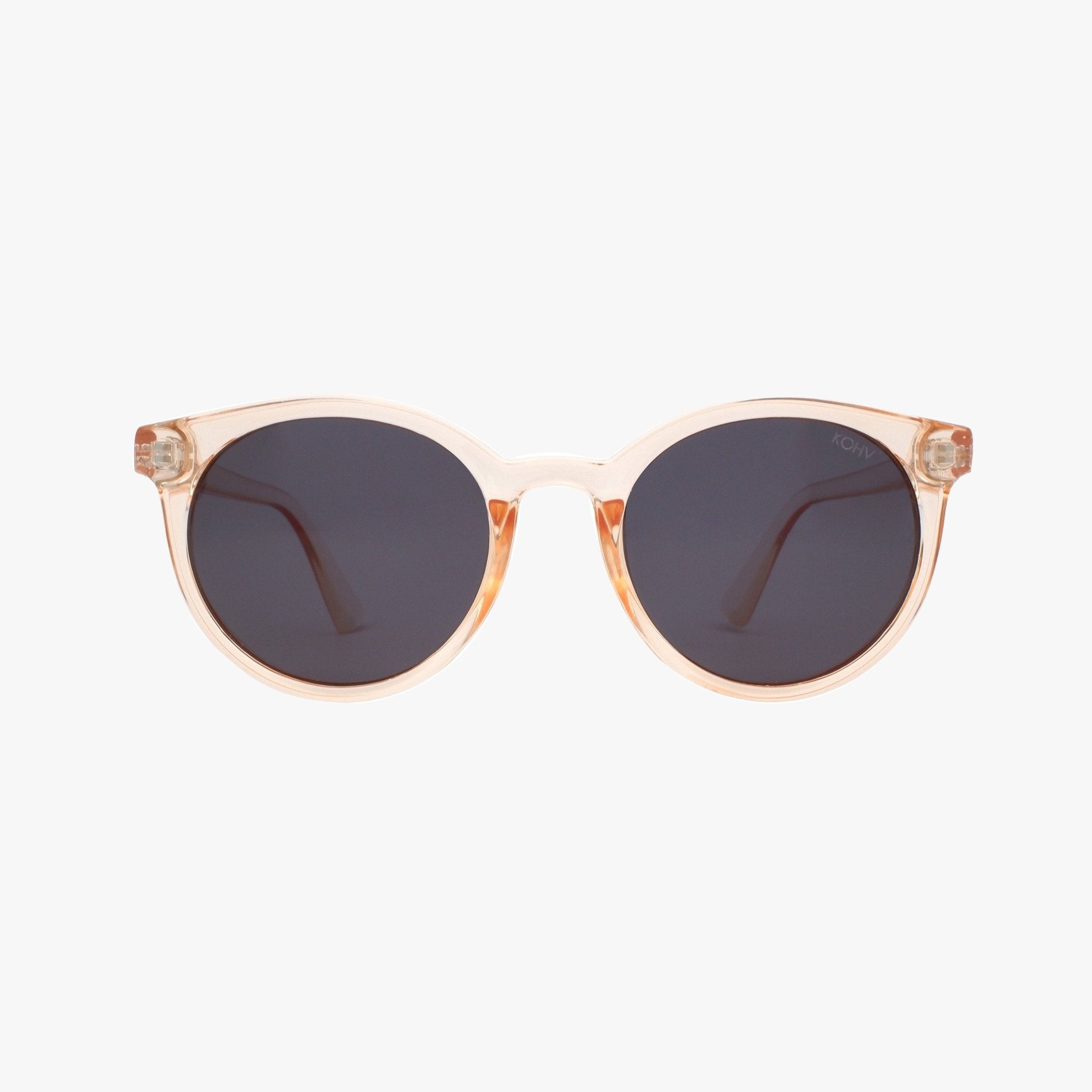 Heron Blush Polarized Round Sunglasses - From Juniper With Love