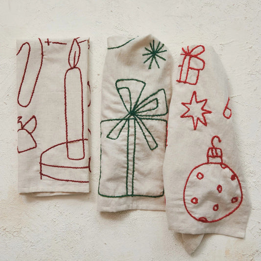 Holiday Icon Tea Towels - From Juniper With Love