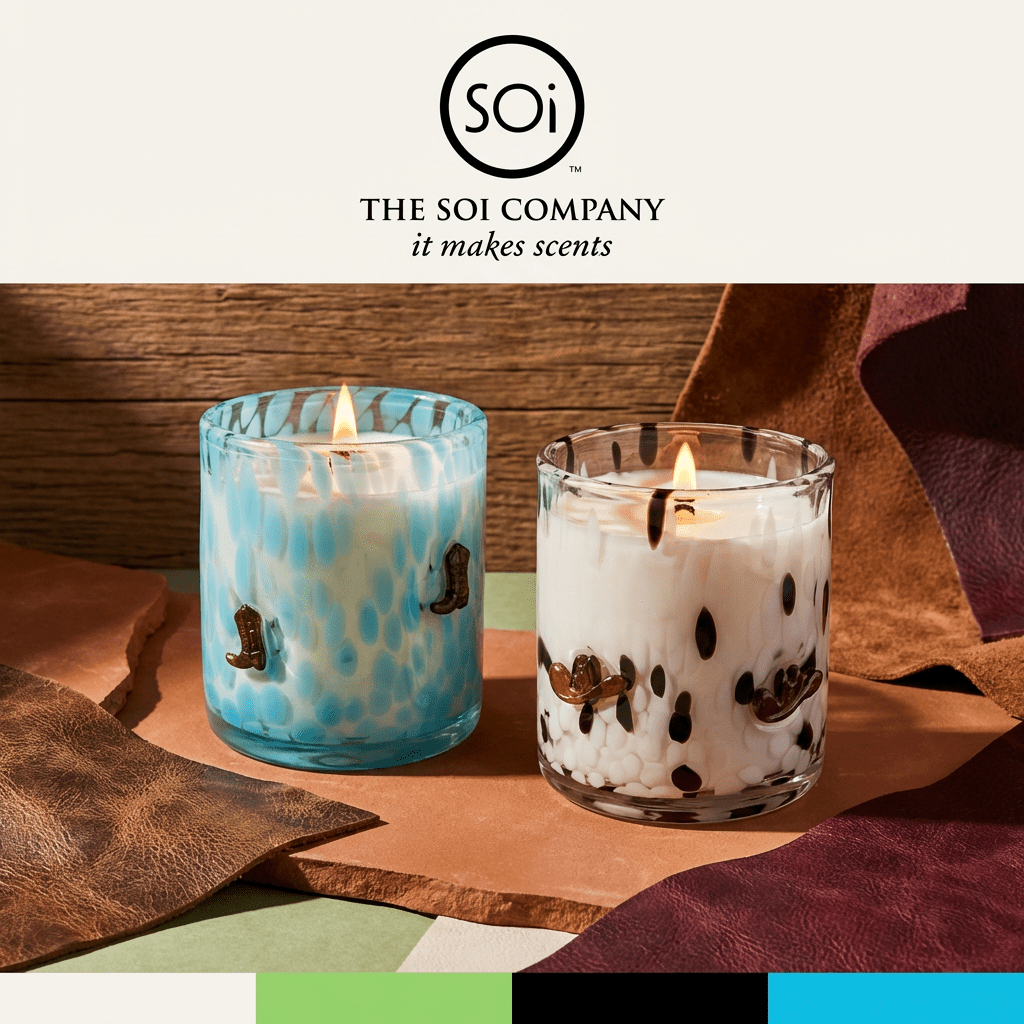 Howdy (Cowboy boot) Icon 12oz Candle - From Juniper With Love